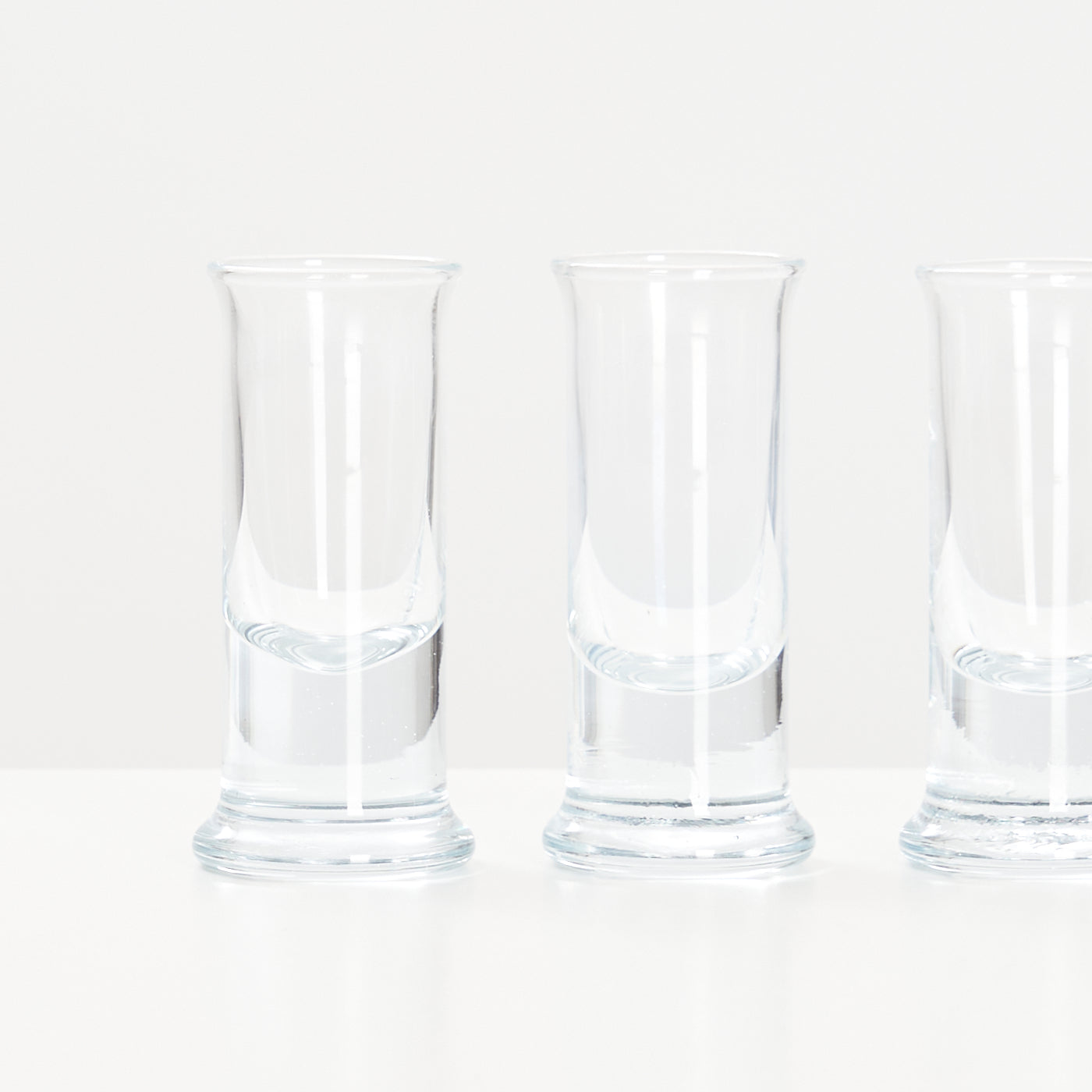 Set of 4 'No.5' Aquavit Glasses by Per Lütken for Holmegaard, Denmark