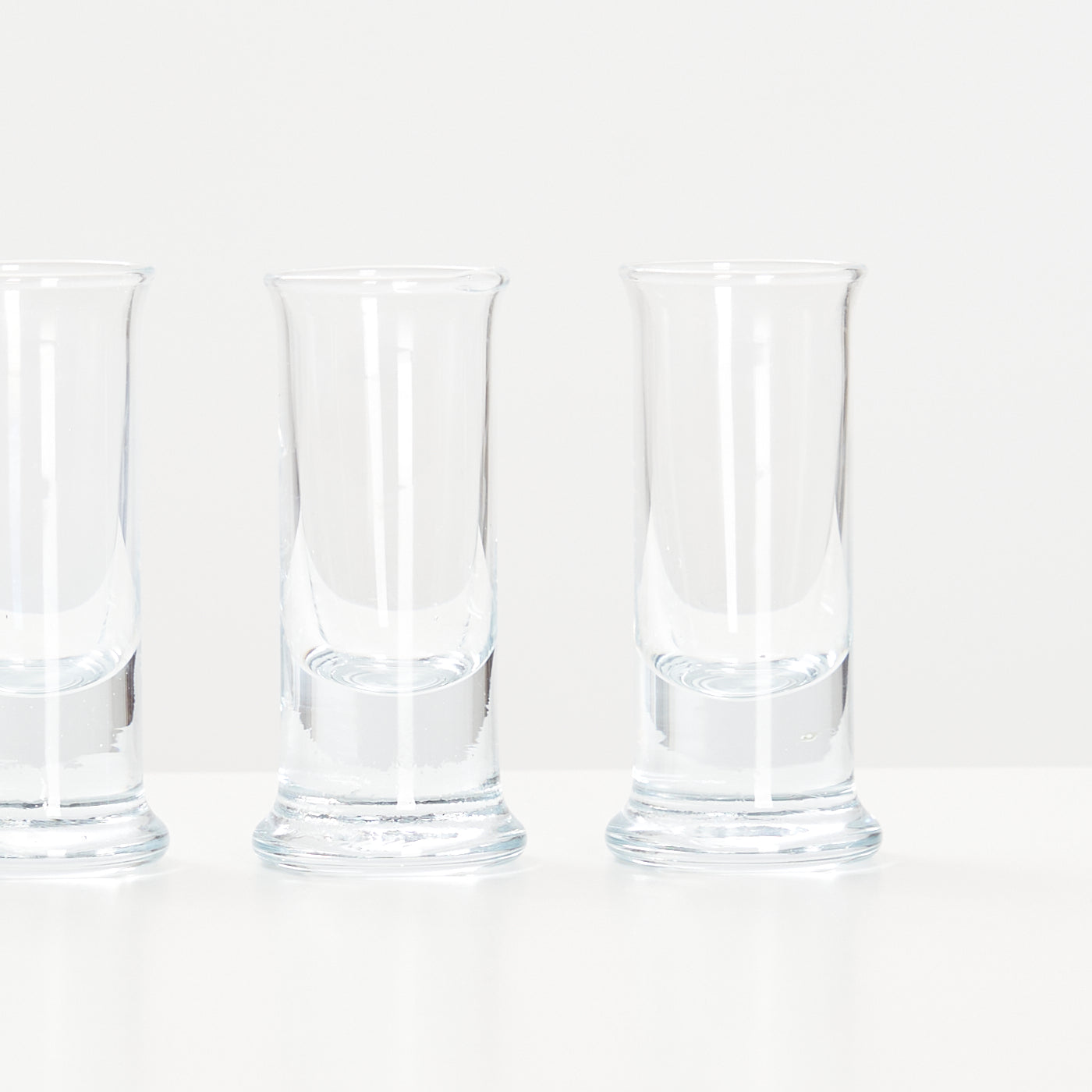 Set of 4 'No.5' Aquavit Glasses by Per Lütken for Holmegaard, Denmark