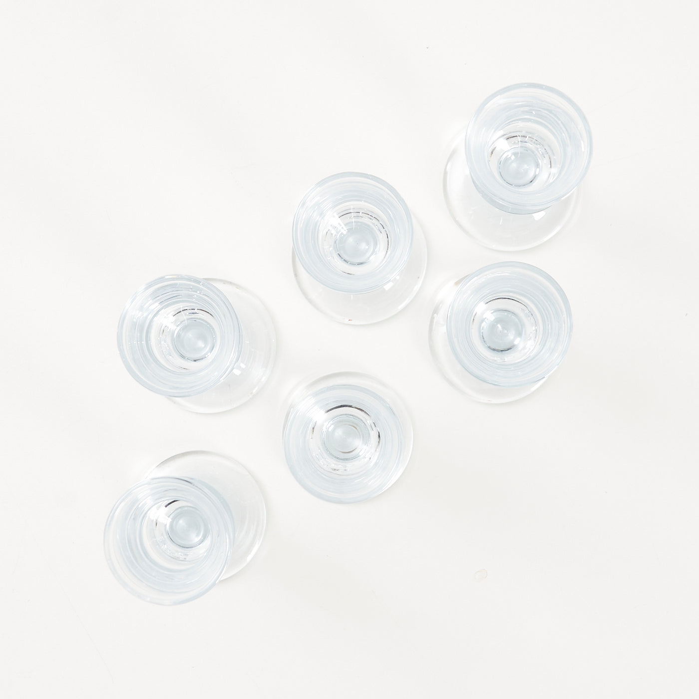 Set of 6 'Skibsglas' Aquavit Glasses by Per Lütken for Holmegaard, Denmark