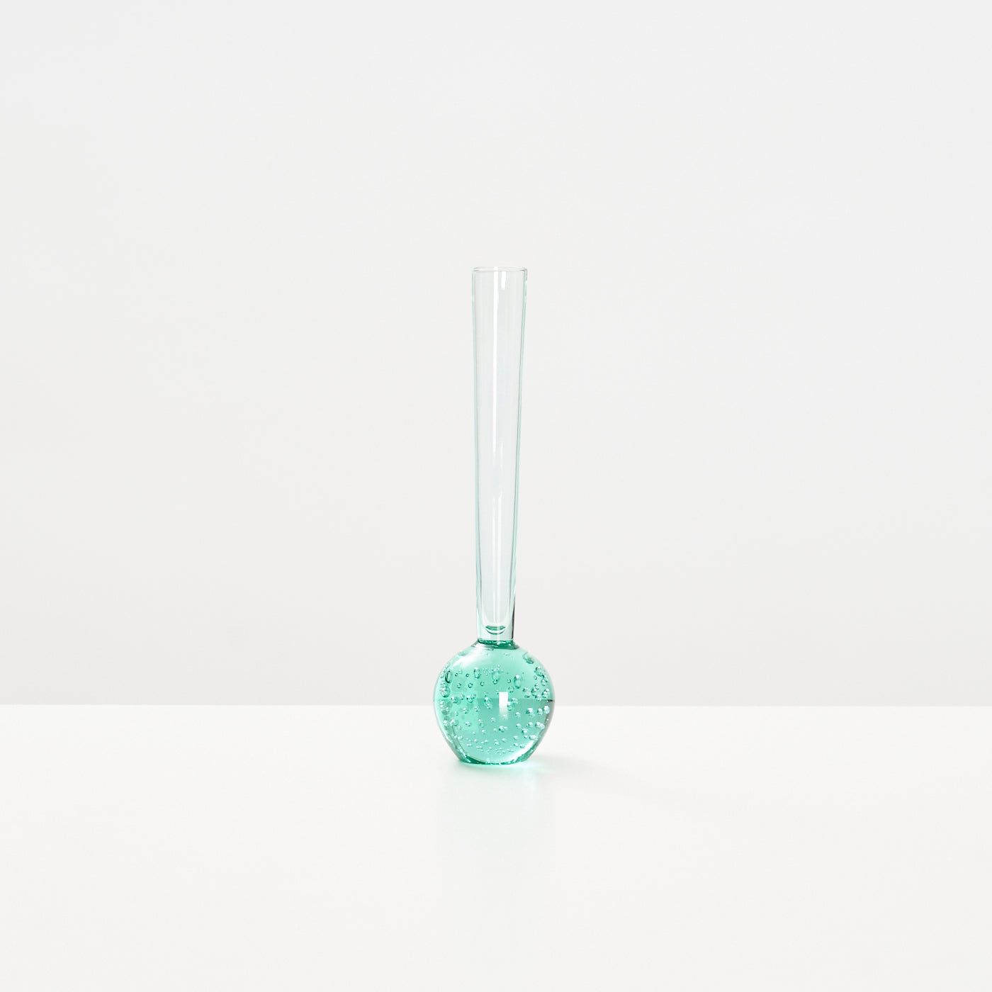 Green 'Bubble' Bud Vase by Per Lütken for Holmegaard, Denmark