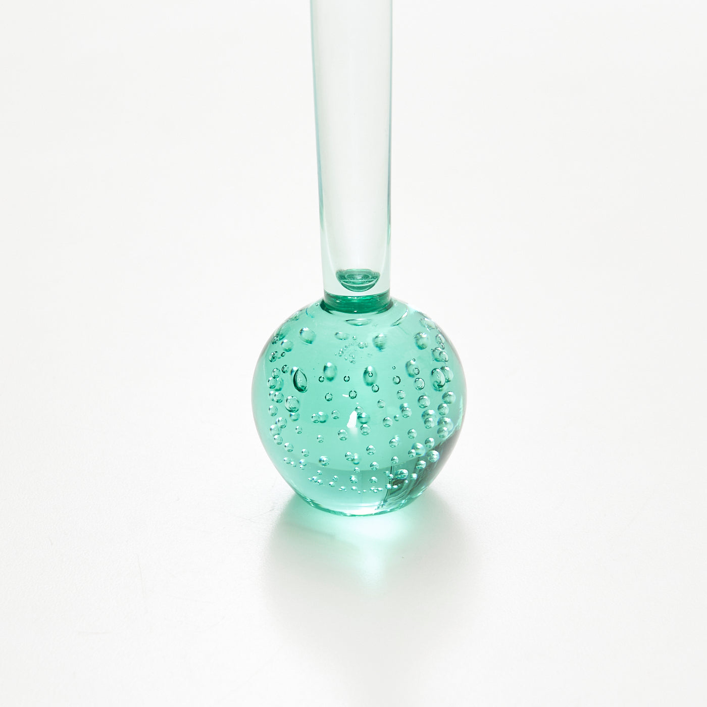Green 'Bubble' Bud Vase by Per Lütken for Holmegaard, Denmark