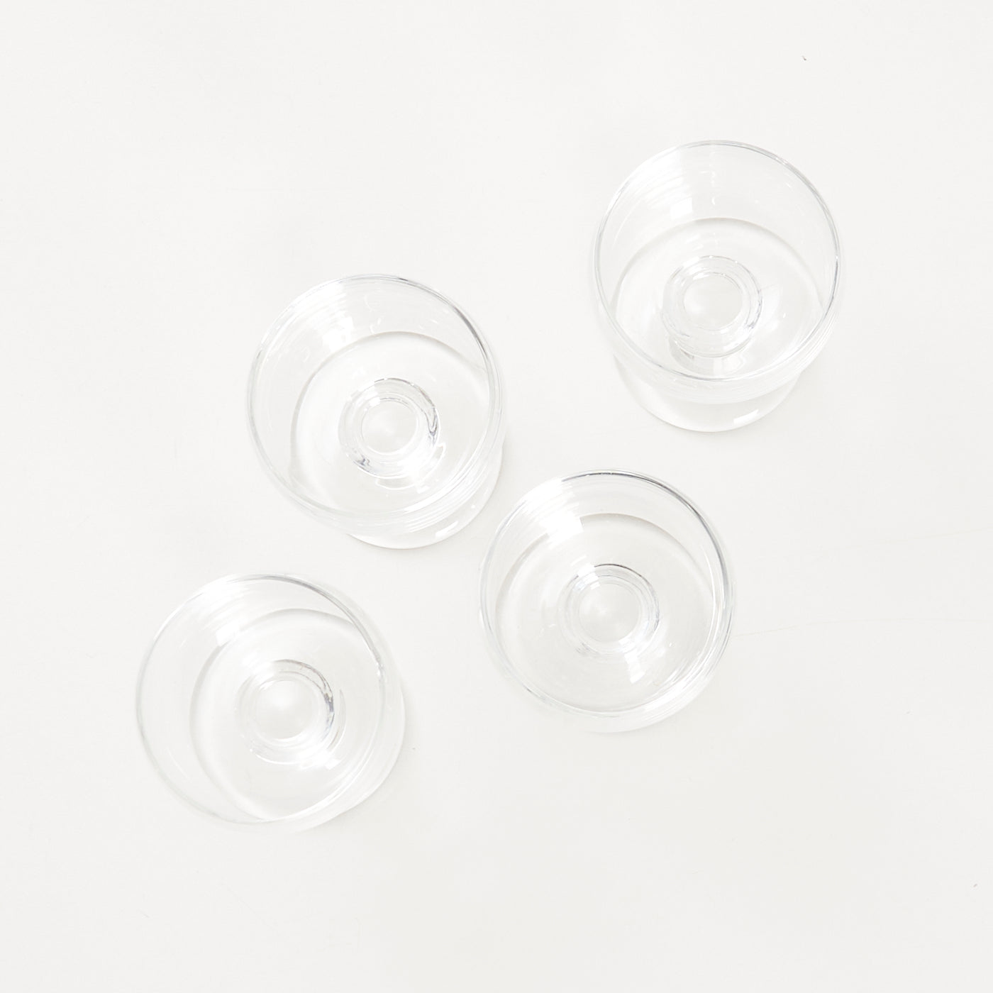 Set of 4 'Jæger' Port Glasses by Per Lütken for Holmegaard, Denmark