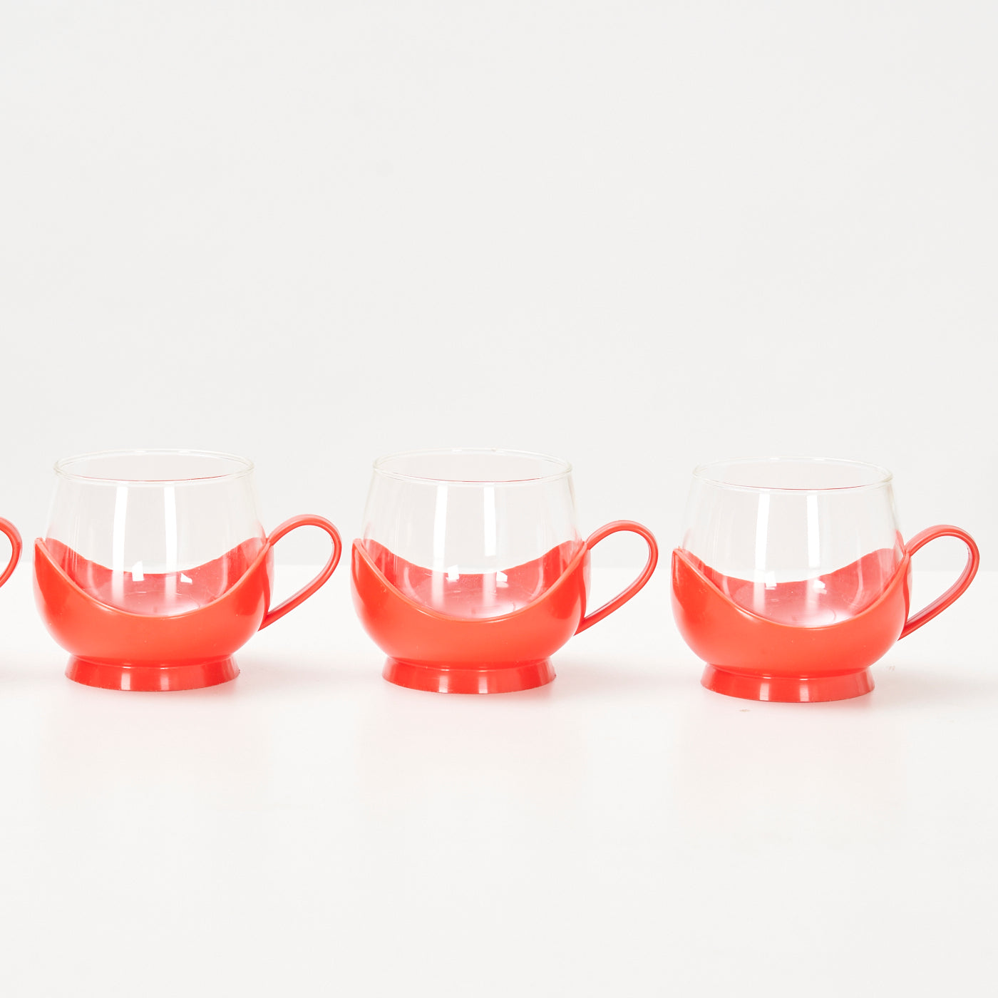 Set of 6 Cups w/ Plastic Handle by Melitta, Germany