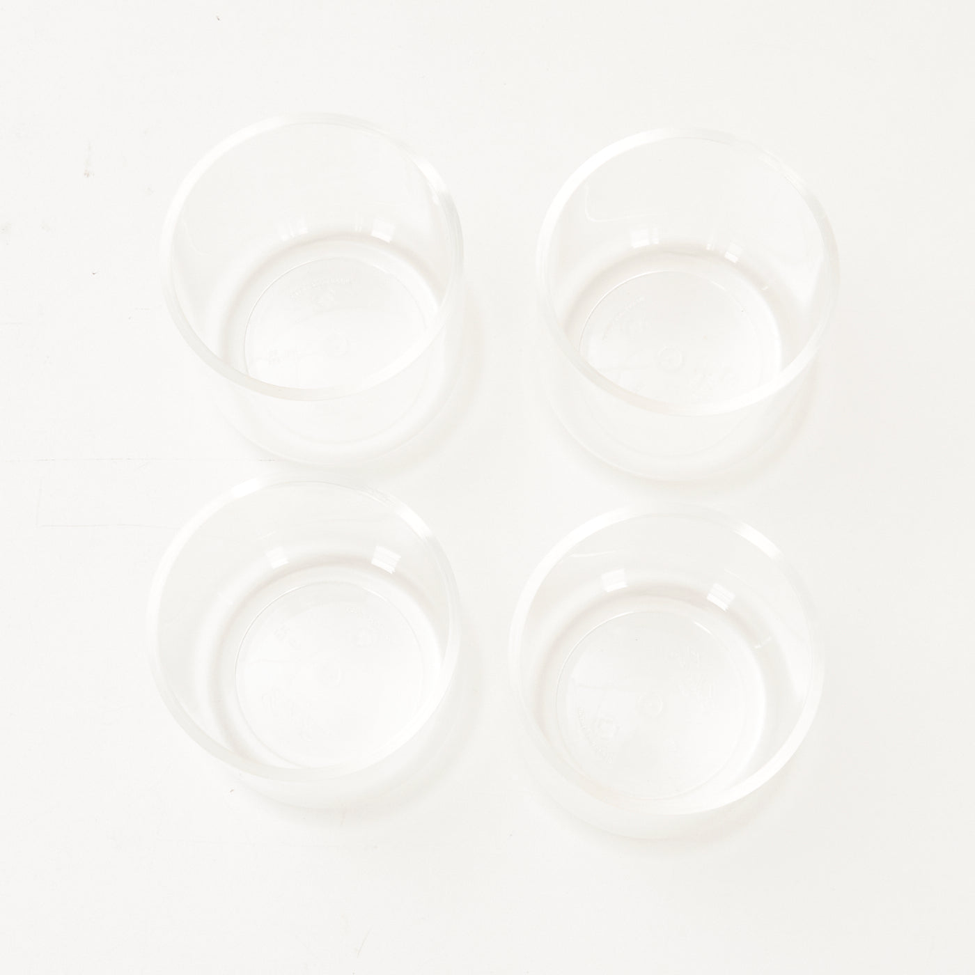 Set of 4 Plastic Cups by Andre Morin