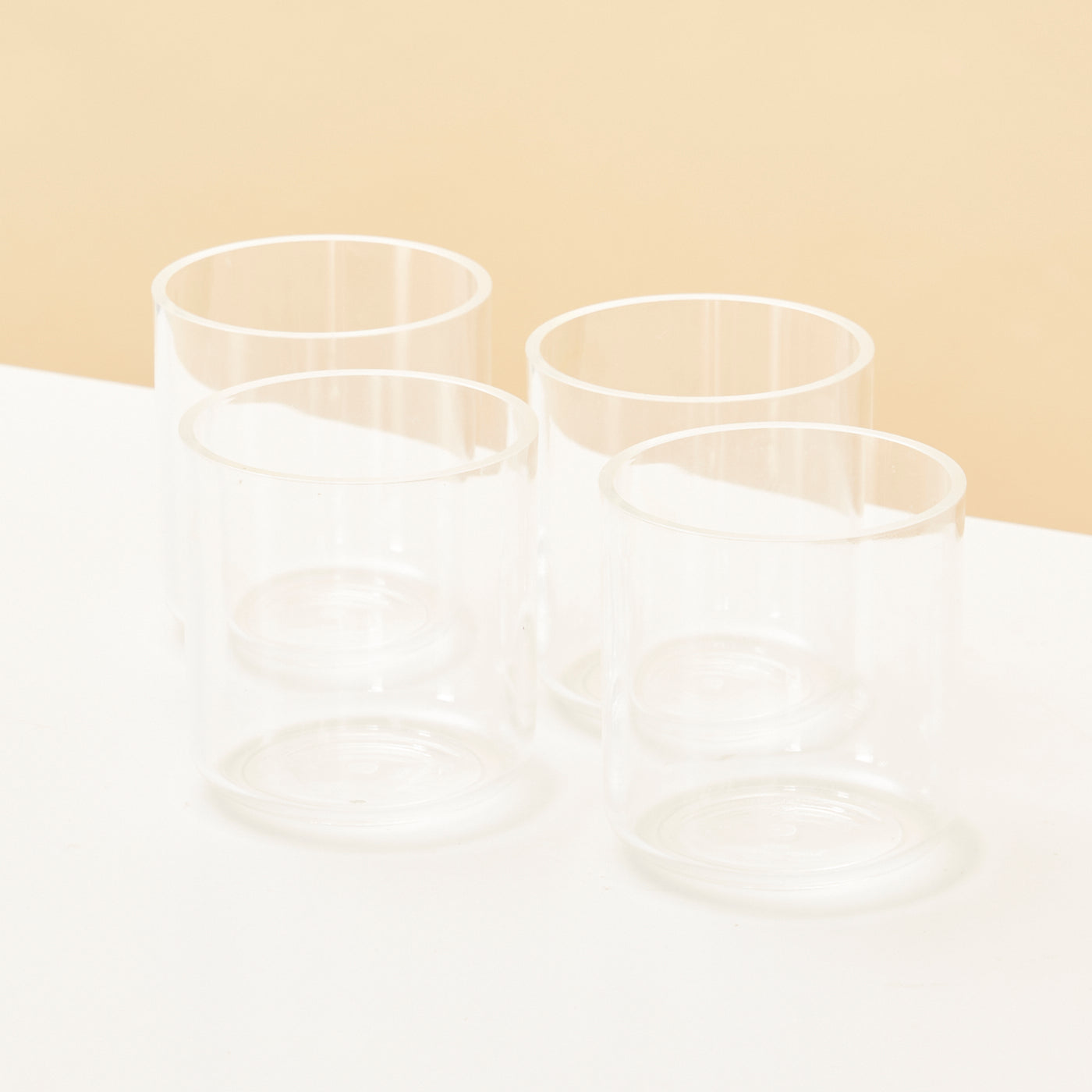 Set of 4 Plastic Cups by Andre Morin