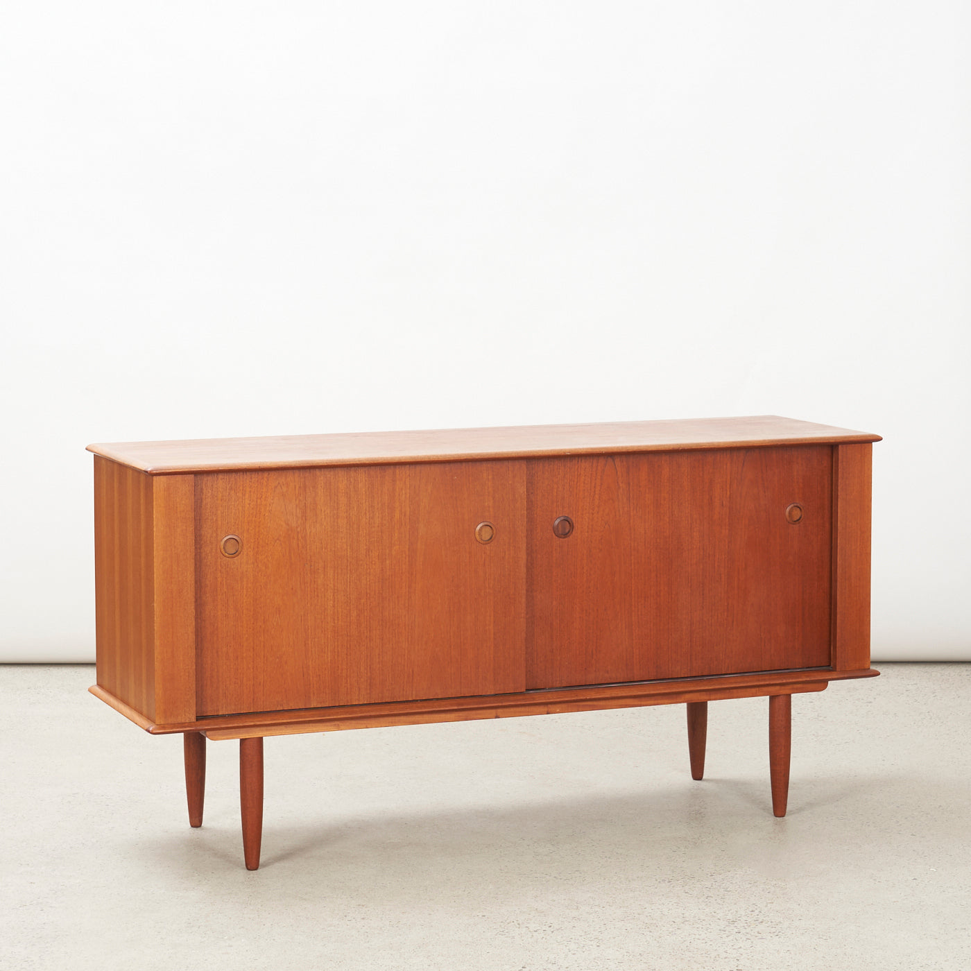 Compact Teak Sideboard