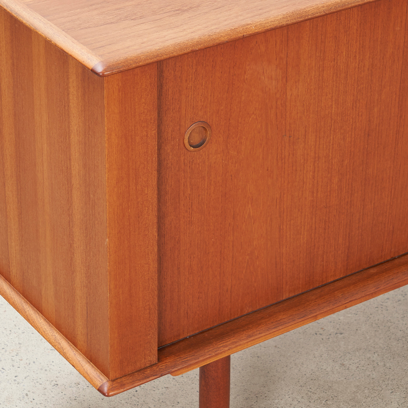 Compact Teak Sideboard