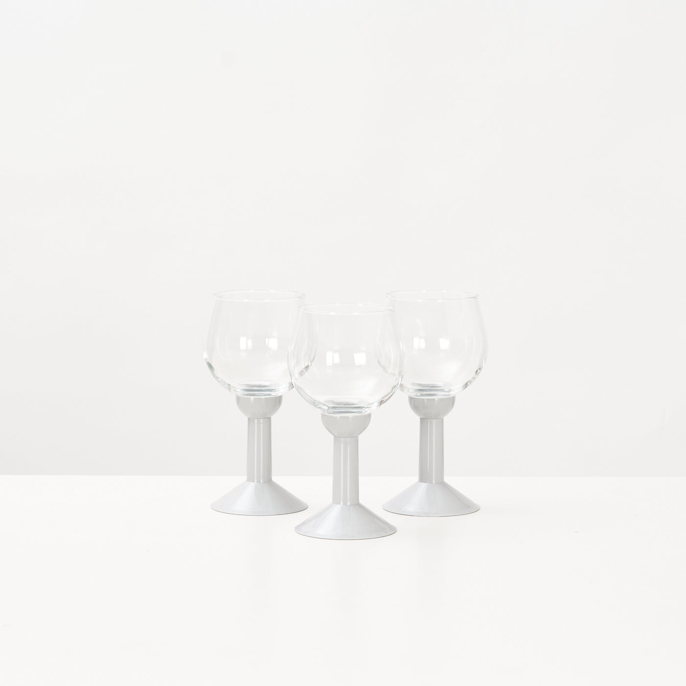 Set of 3 Bodum Oktett Wine Glasses