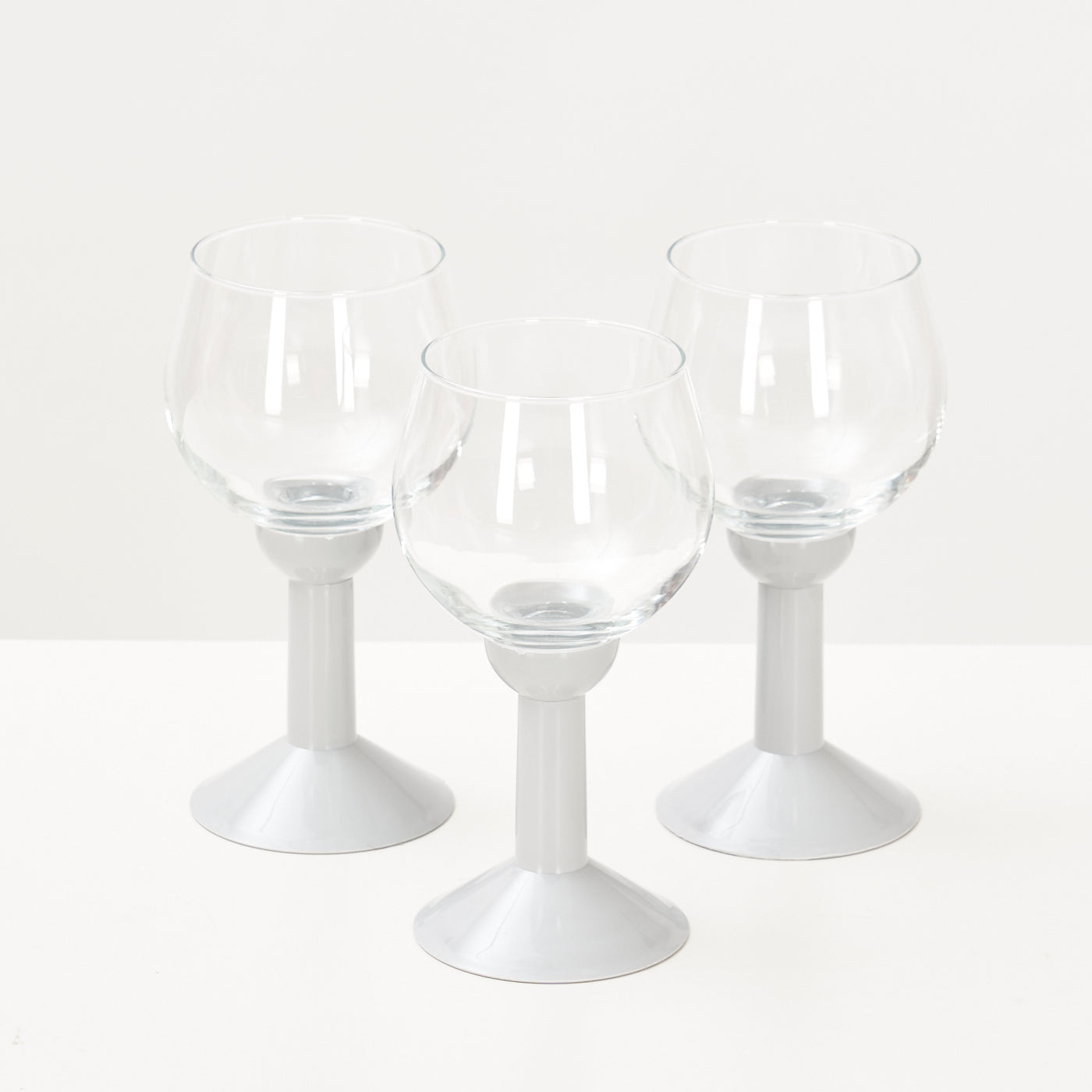 Set of 3 Bodum Oktett Wine Glasses