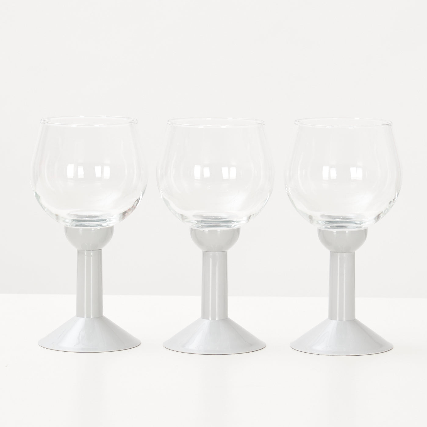 Set of 3 Bodum Oktett Wine Glasses