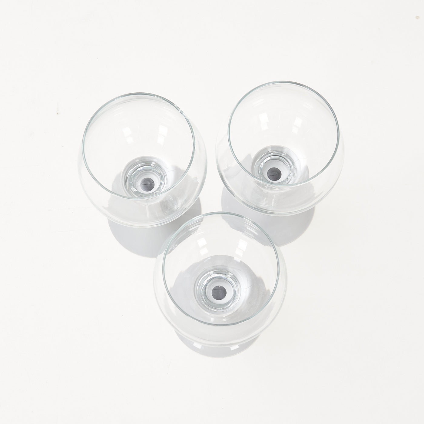 Set of 3 Bodum Oktett Wine Glasses