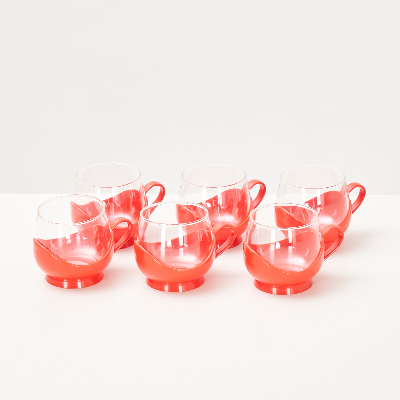 Set of 6 Cups w/ Plastic Handle by Melitta, Germany