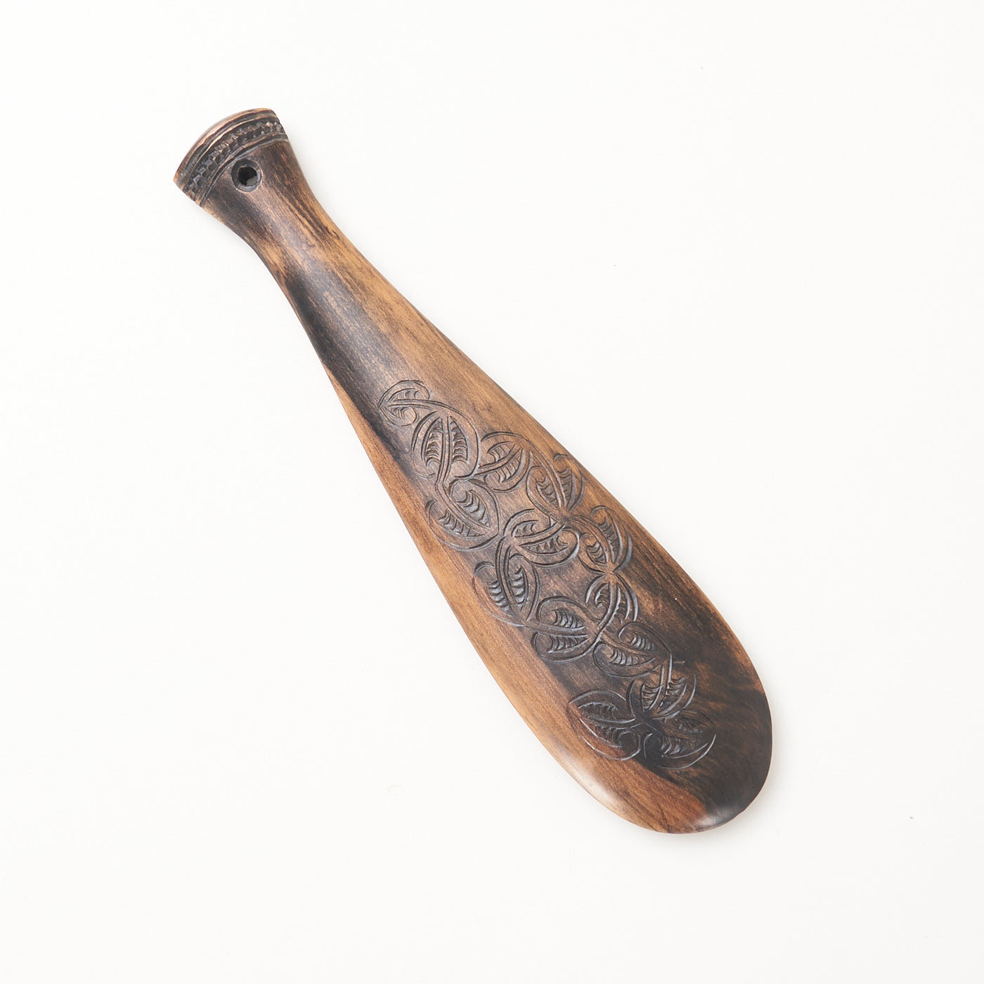 Carved Wooden Club