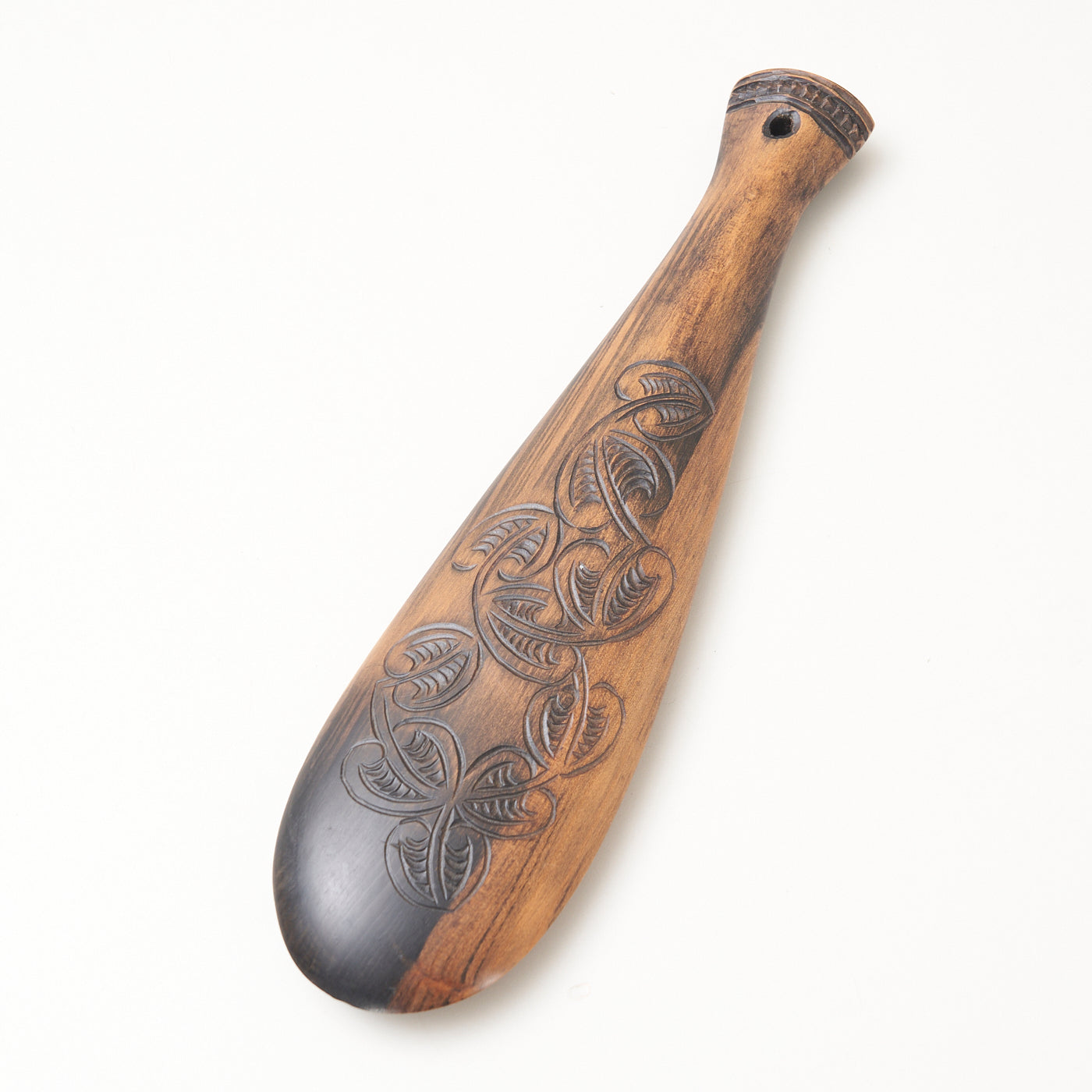 Carved Wooden Club