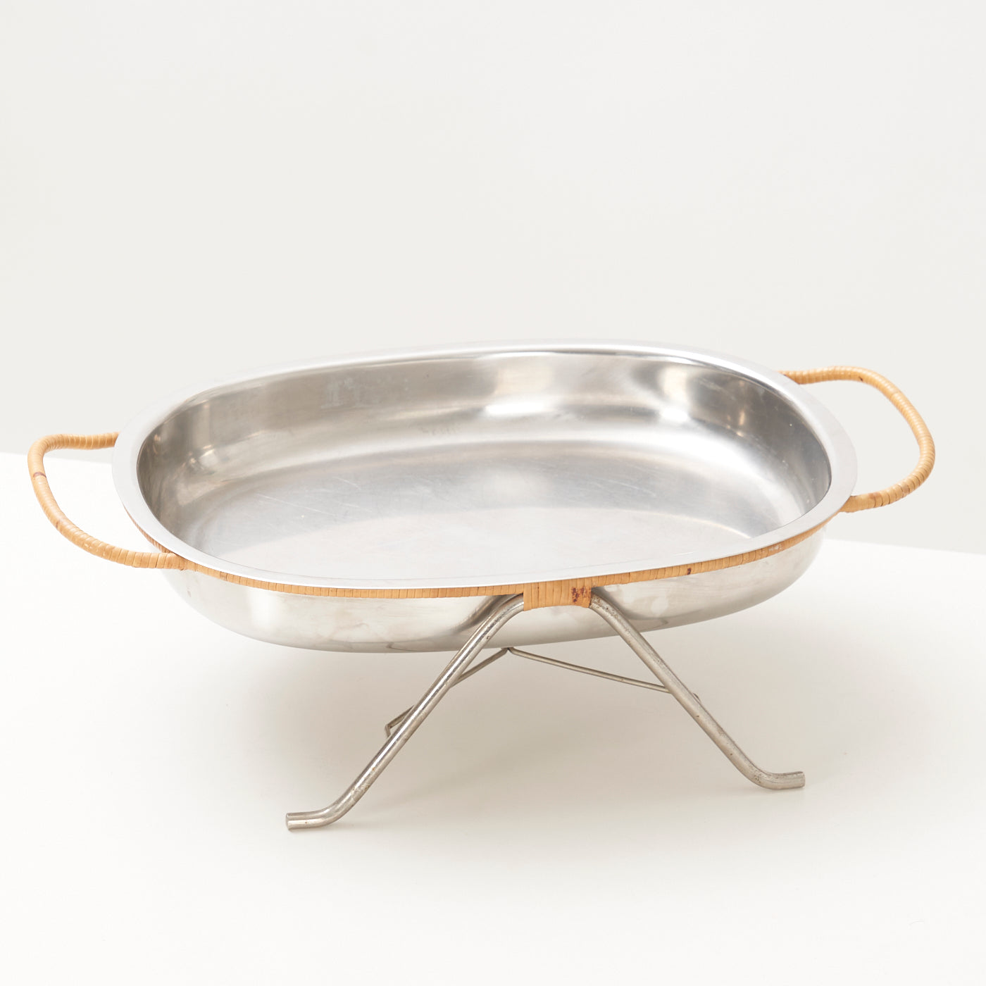 Stainless Steel Serving Tray by Lundtofte, Denmark