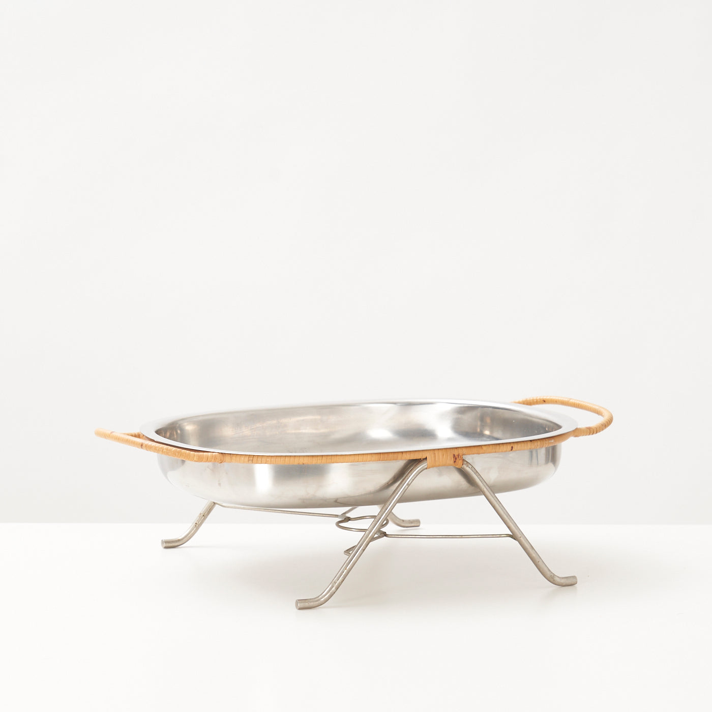 Stainless Steel Serving Tray by Lundtofte, Denmark