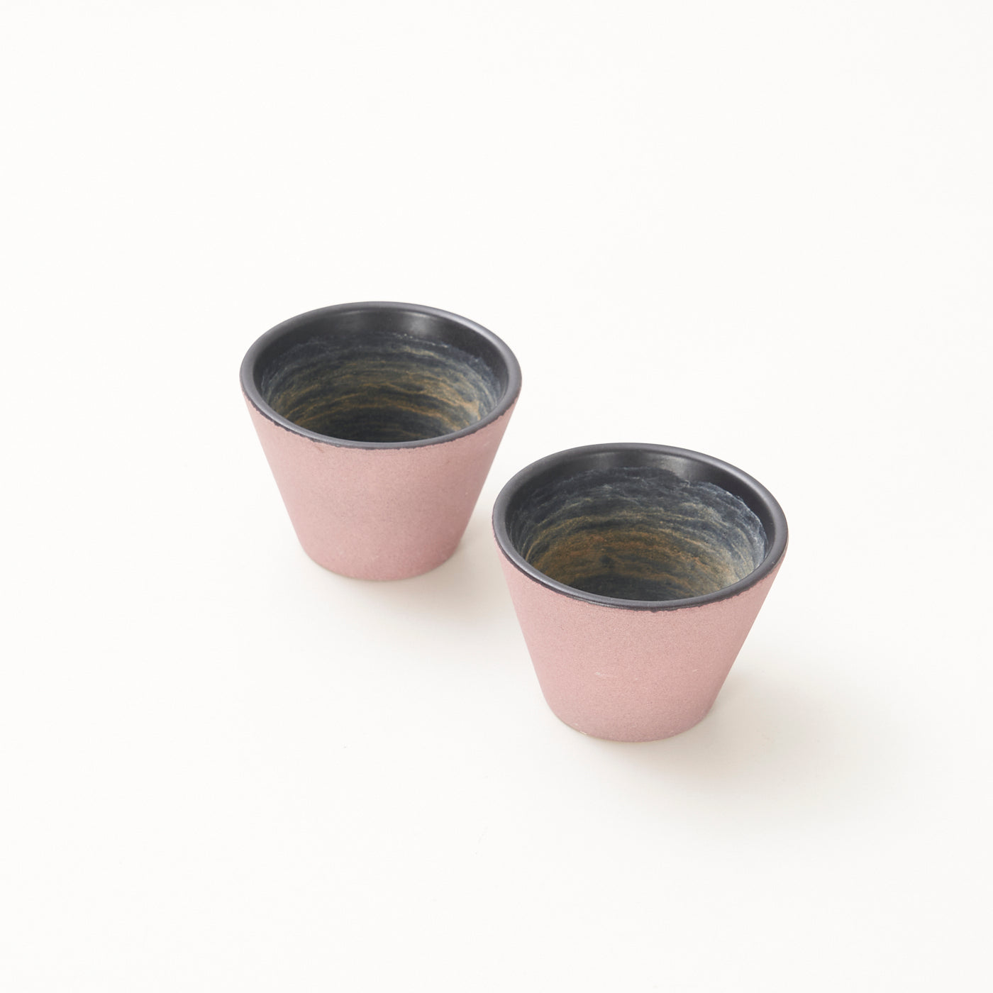 Pair of Small Ceramic Pots