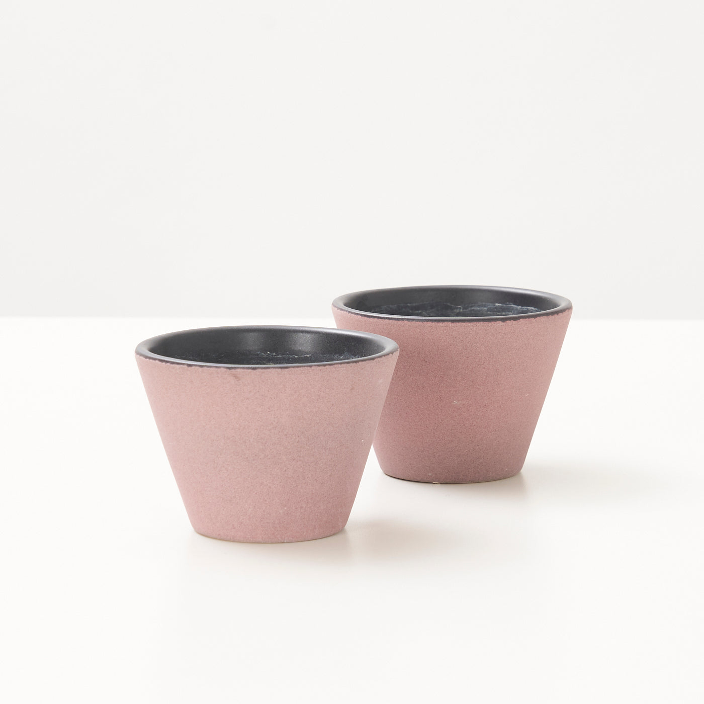 Pair of Small Ceramic Pots