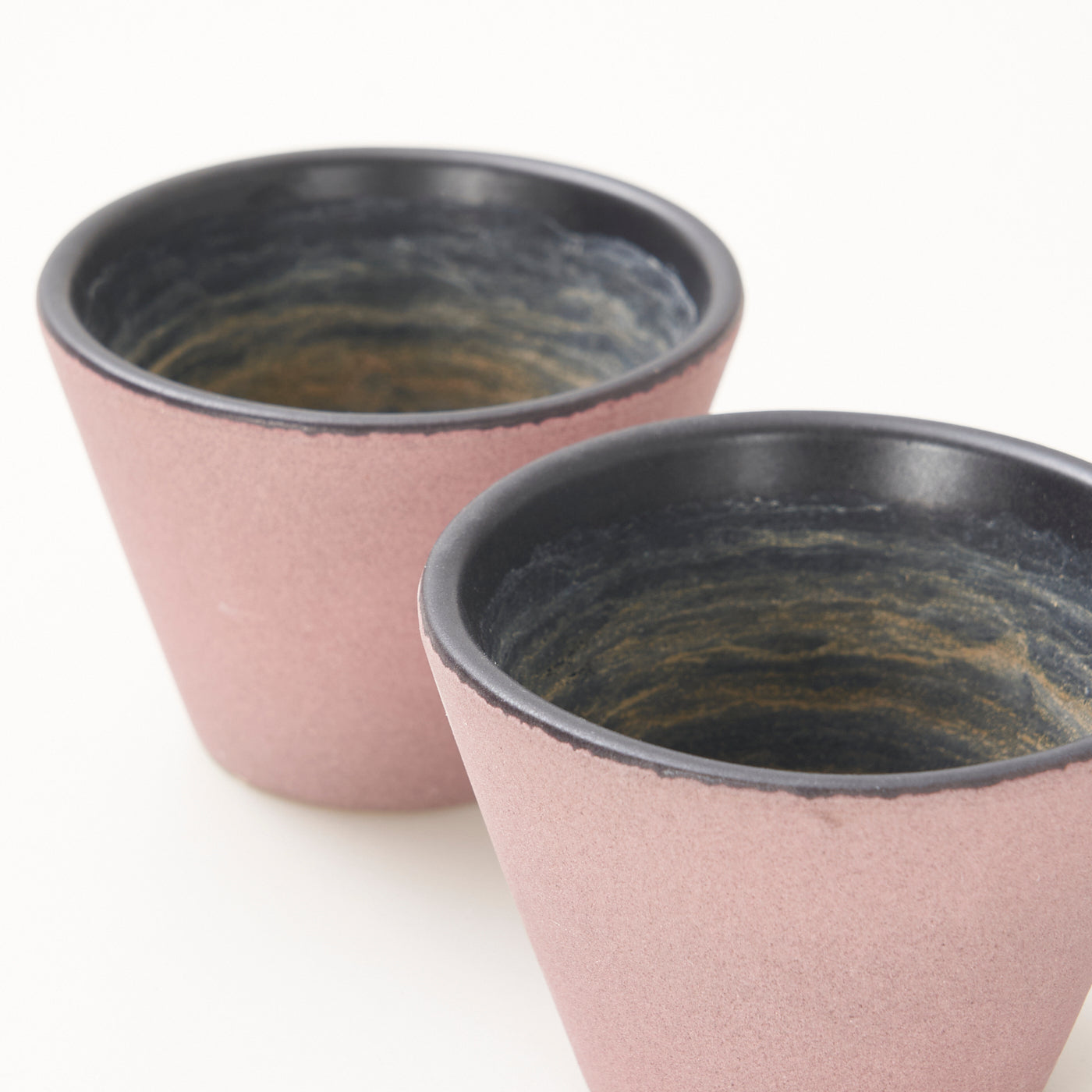 Pair of Small Ceramic Pots