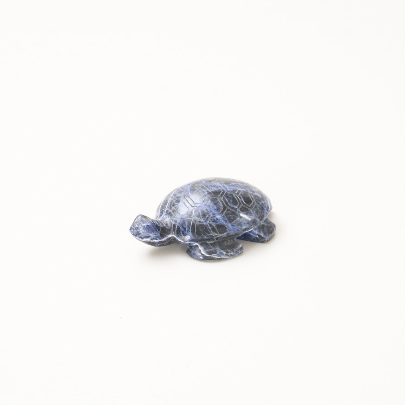 Small Carved Marble Turtle