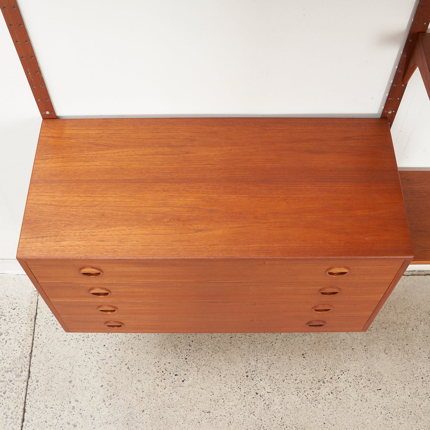 Modular Teak Wall Unit by Rud Thygesen & Johnny Sørensen for Hansen & Guldborg, Denmark