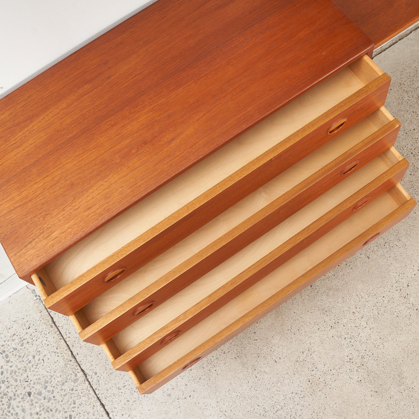 Modular Teak Wall Unit by Rud Thygesen & Johnny Sørensen for Hansen & Guldborg, Denmark