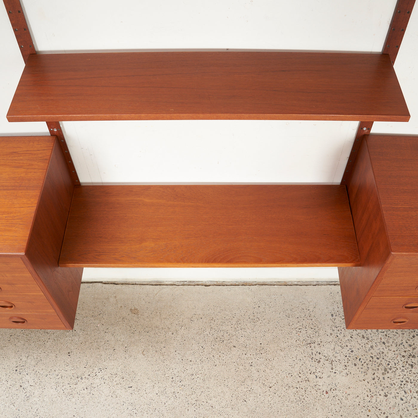 Modular Teak Wall Unit by Rud Thygesen & Johnny Sørensen for Hansen & Guldborg, Denmark