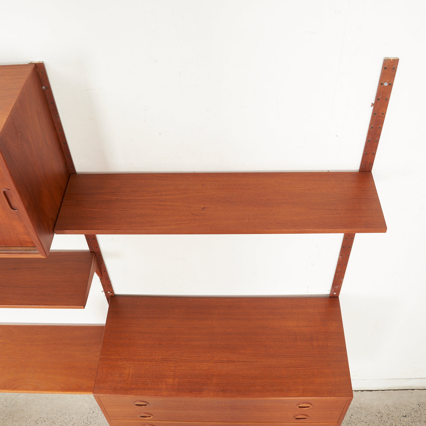 Modular Teak Wall Unit by Rud Thygesen & Johnny Sørensen for Hansen & Guldborg, Denmark