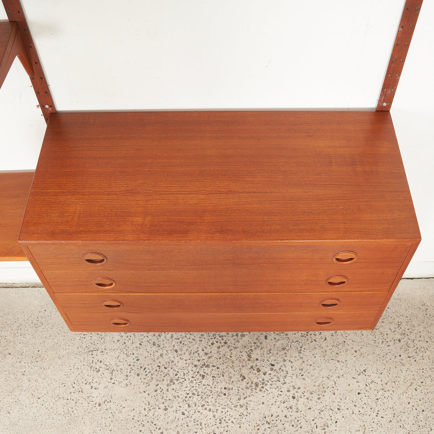 Modular Teak Wall Unit by Rud Thygesen & Johnny Sørensen for Hansen & Guldborg, Denmark