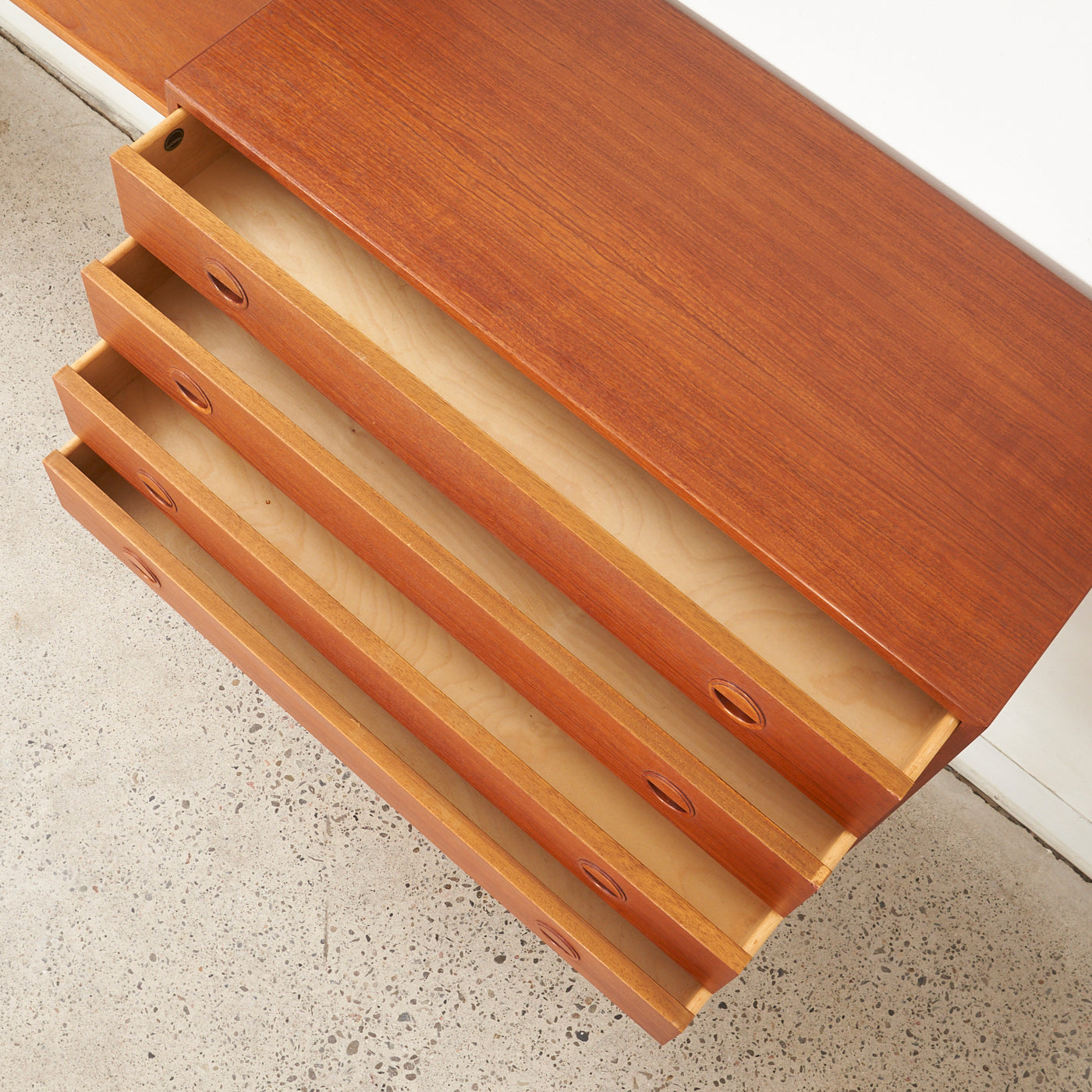 Modular Teak Wall Unit by Rud Thygesen & Johnny Sørensen for Hansen & Guldborg, Denmark