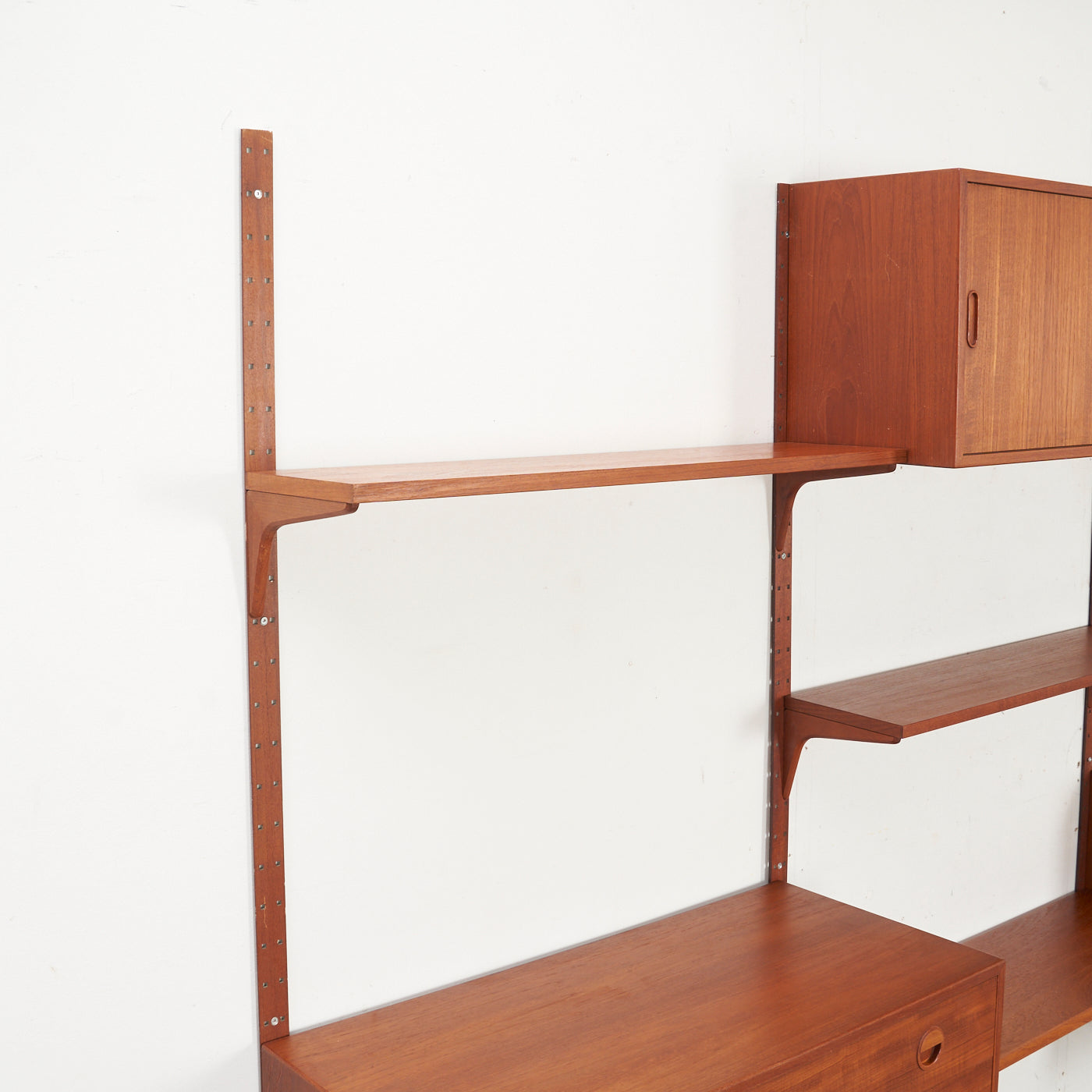 Modular Teak Wall Unit by Rud Thygesen & Johnny Sørensen for Hansen & Guldborg, Denmark