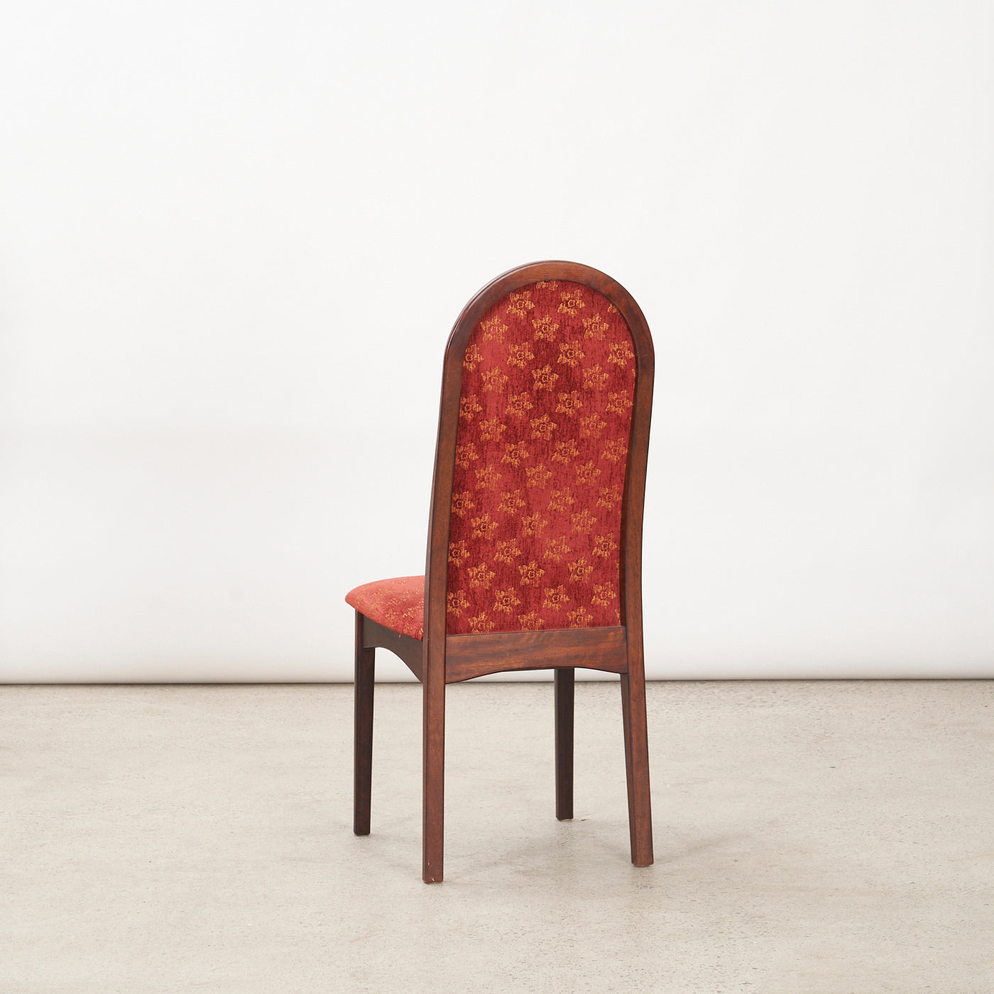 Set of 4 High Back Rosewood Dining Chairs by Svegards, Sweden