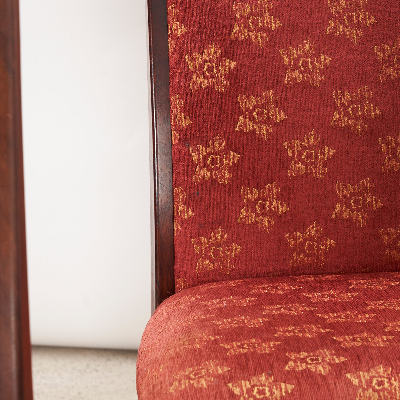 Set of 4 High Back Rosewood Dining Chairs by Svegards, Sweden