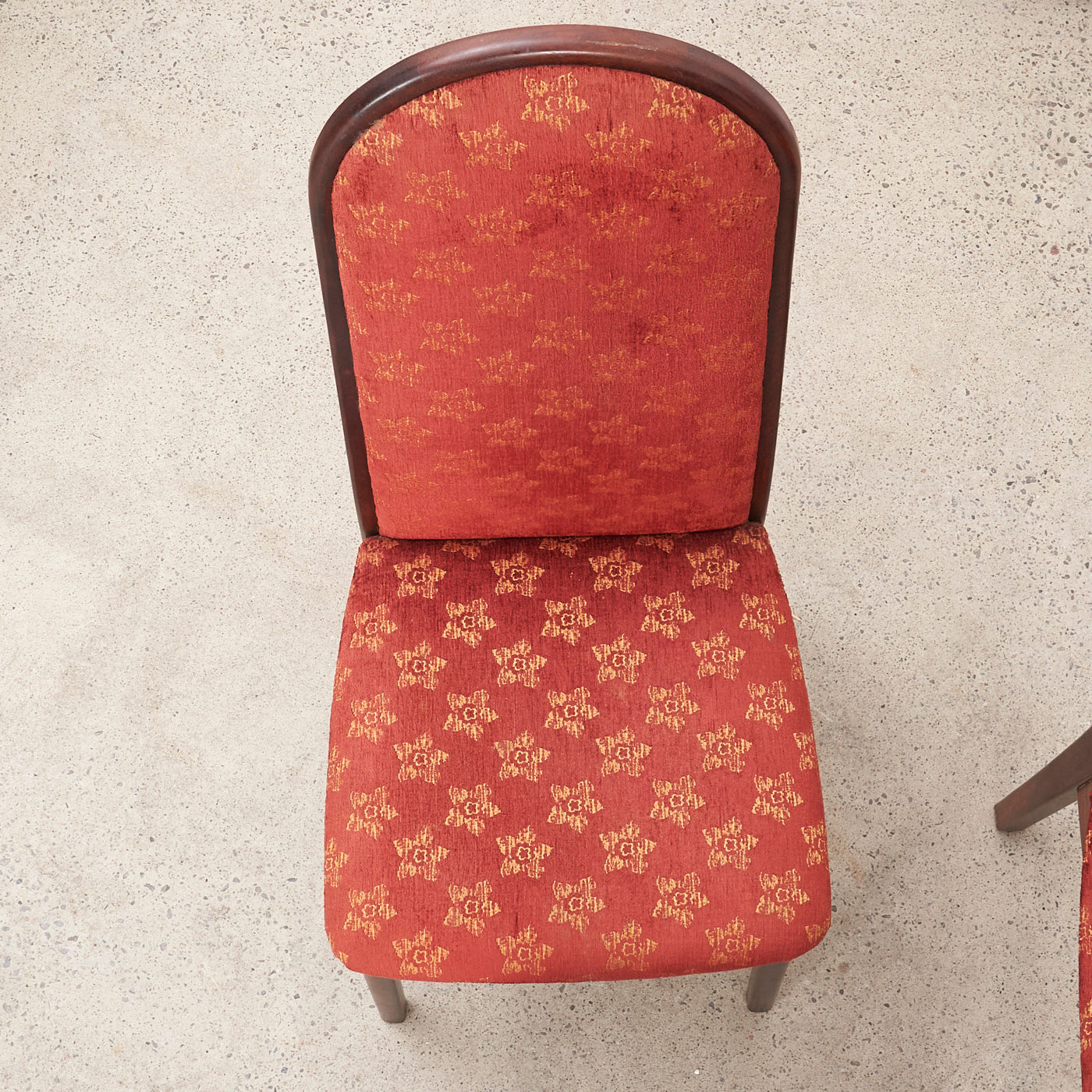 Set of 4 High Back Rosewood Dining Chairs by Svegards, Sweden