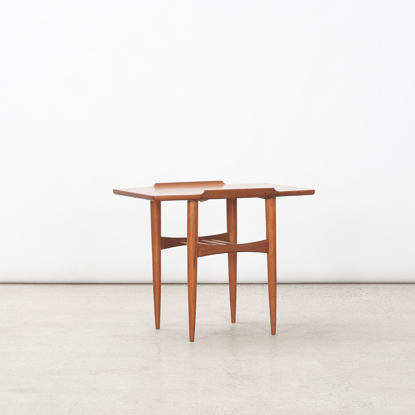 Narrow Teak Side Table