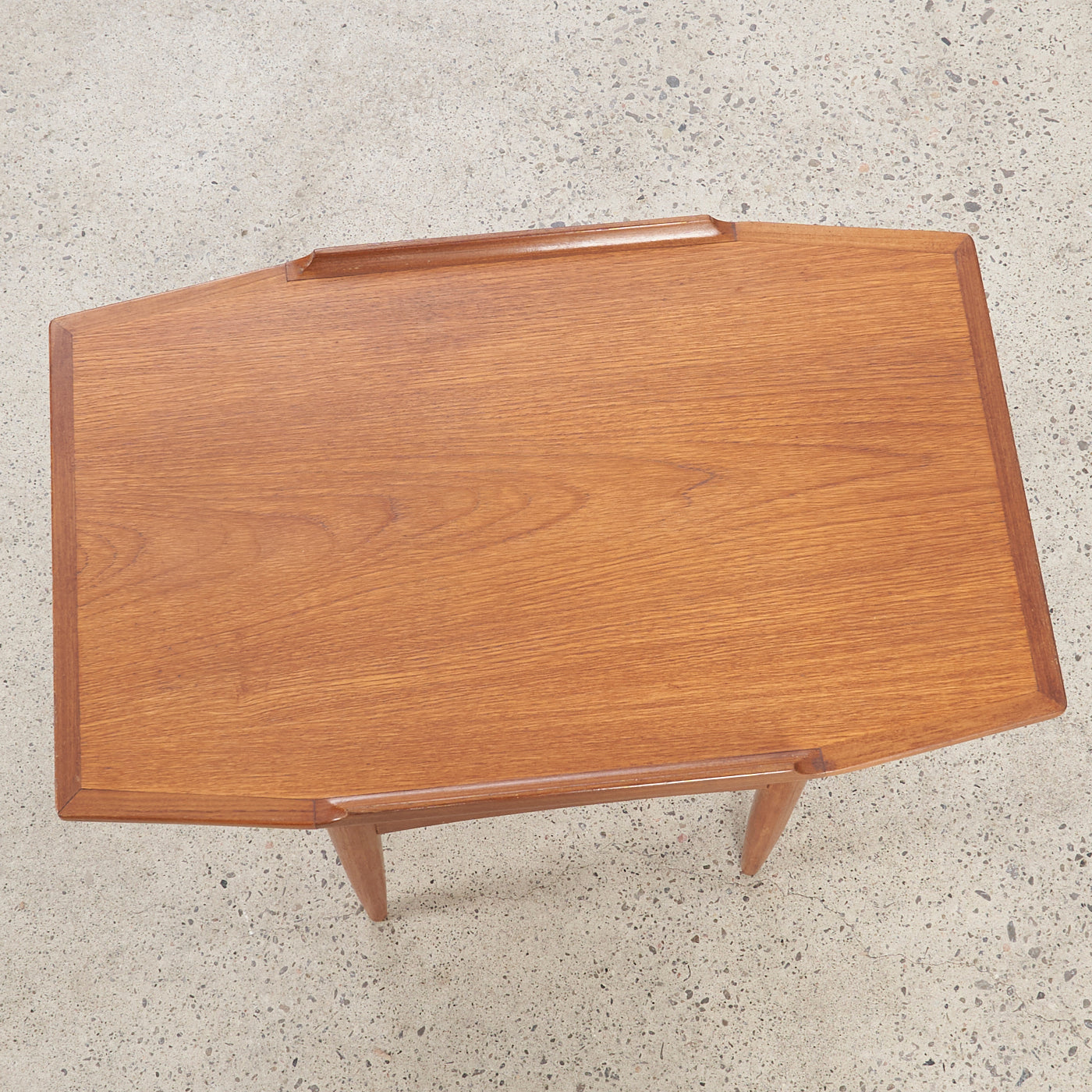 Narrow Teak Side Table