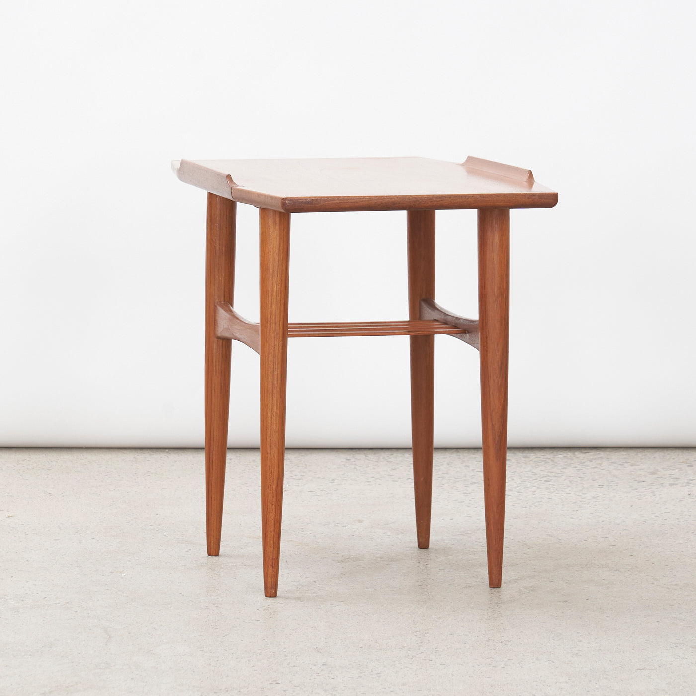 Narrow Teak Side Table