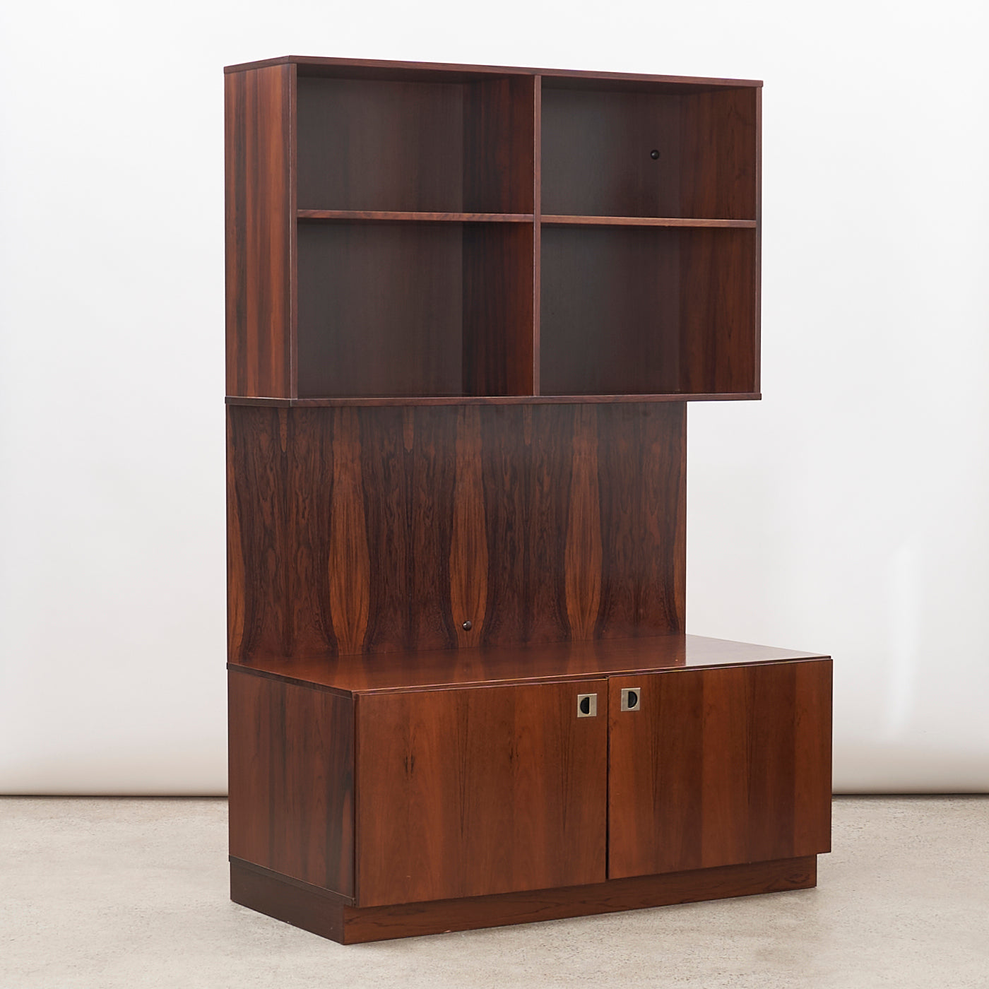 Rosewood Bookcase w/ Cabinet by Hammel Møbelfabrik, Denmark