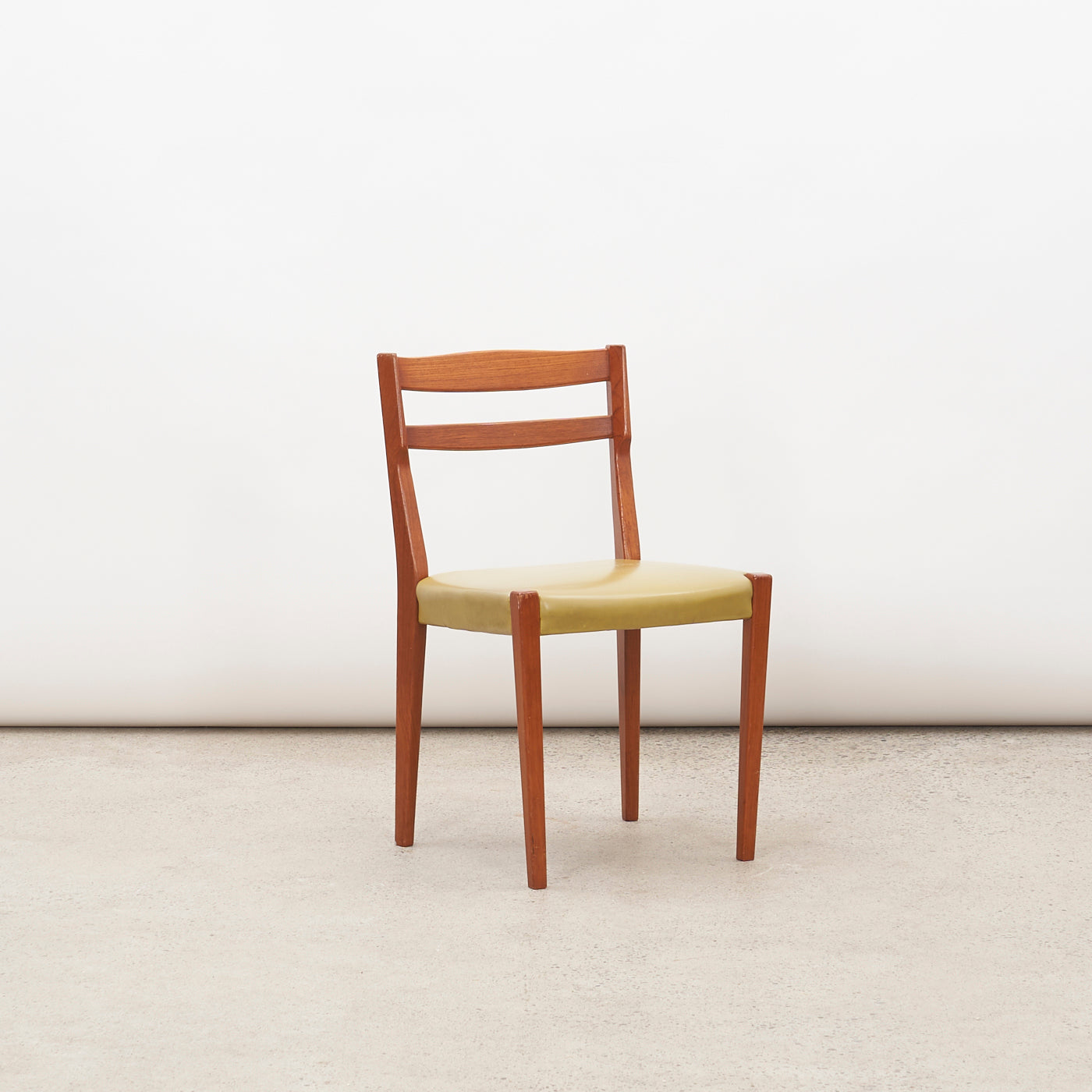 Single Teak Side Chair, Sweden