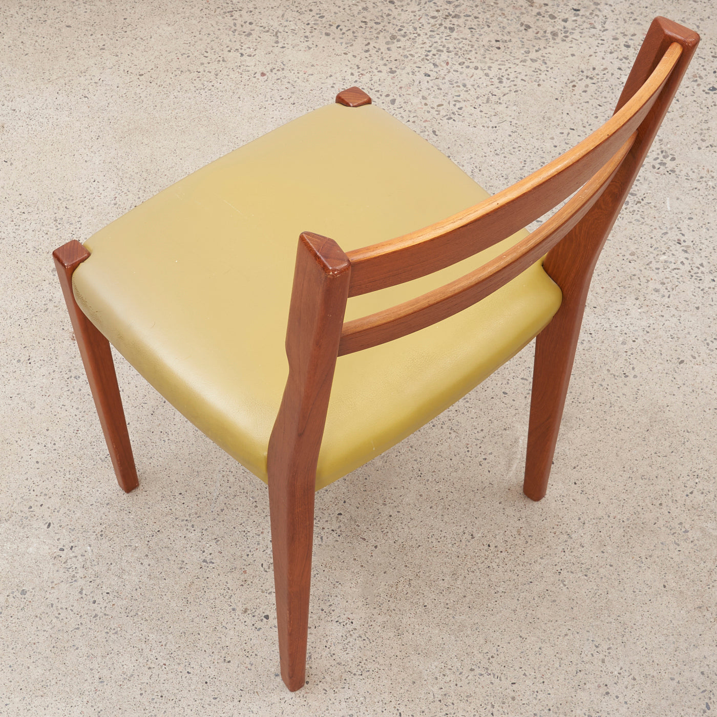 Single Teak Side Chair, Sweden