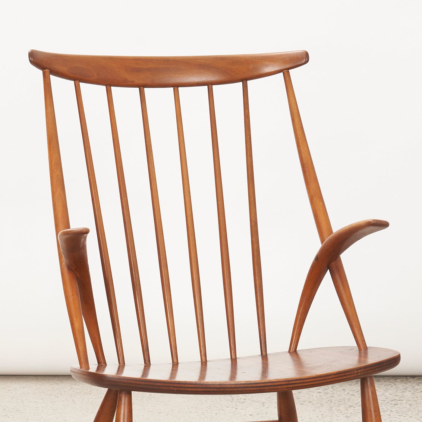 'Gyngestol No. 3' Teak Rocking Chair by Illum Wikkelsø for N. Eilersen, Denmark