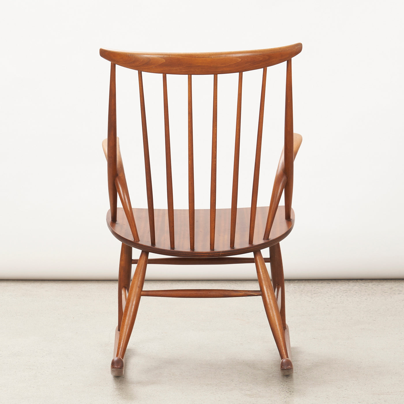 'Gyngestol No. 3' Teak Rocking Chair by Illum Wikkelsø for N. Eilersen, Denmark