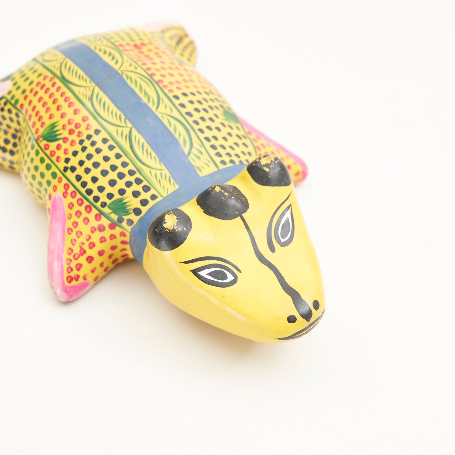 Mexican Hand Painted Wooden Animal