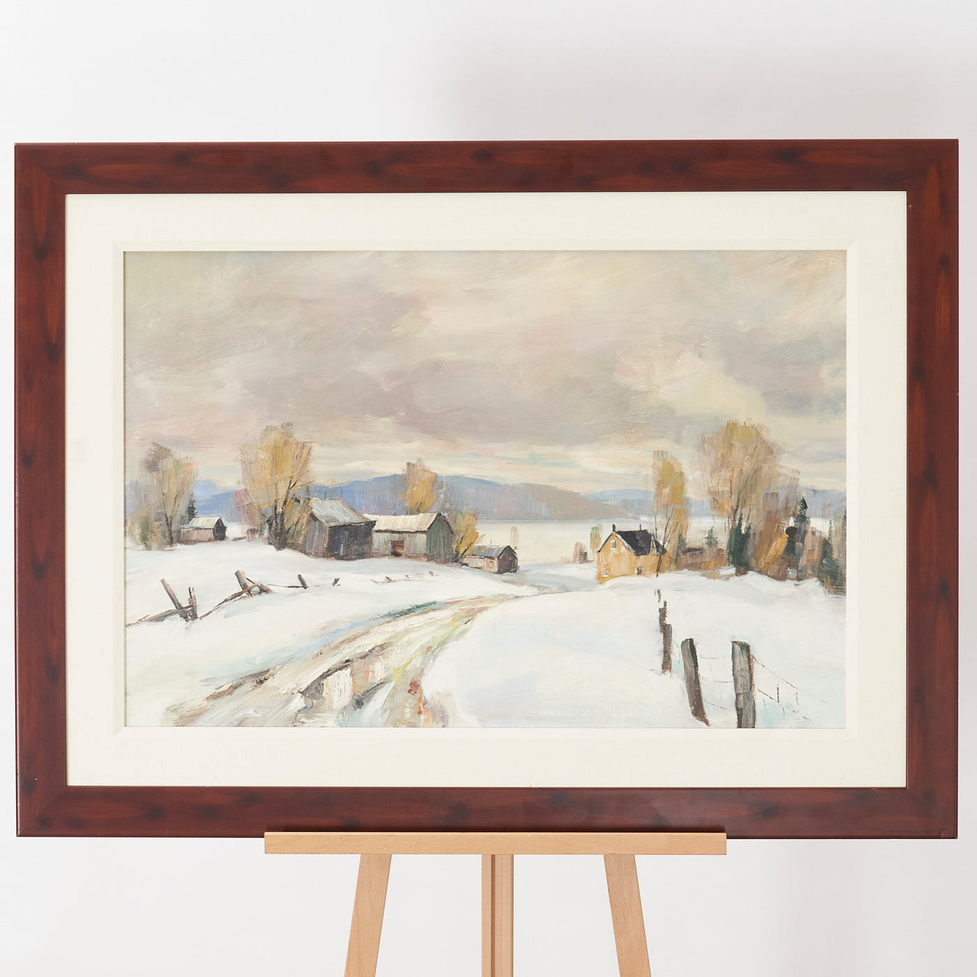 Oil on Board Painting by Douglass Elliot
