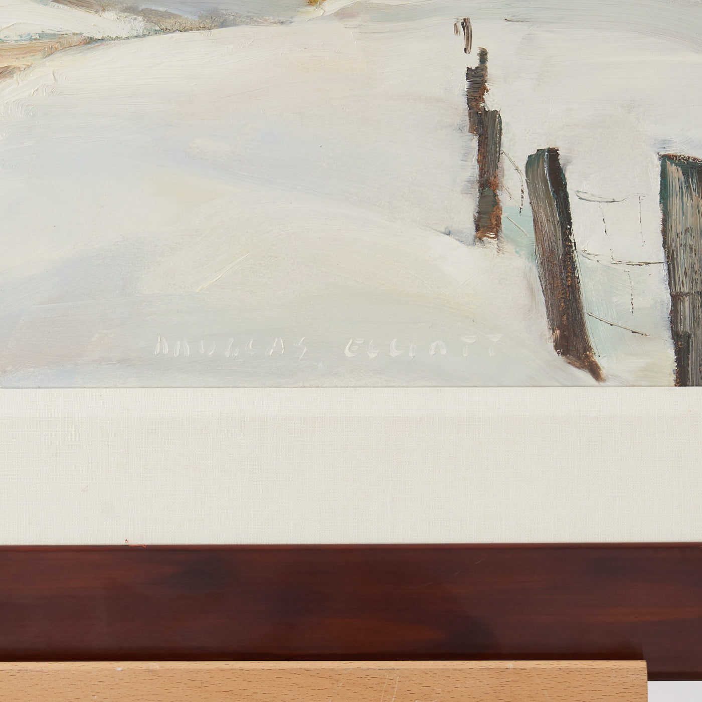 Oil on Board Painting by Douglass Elliot