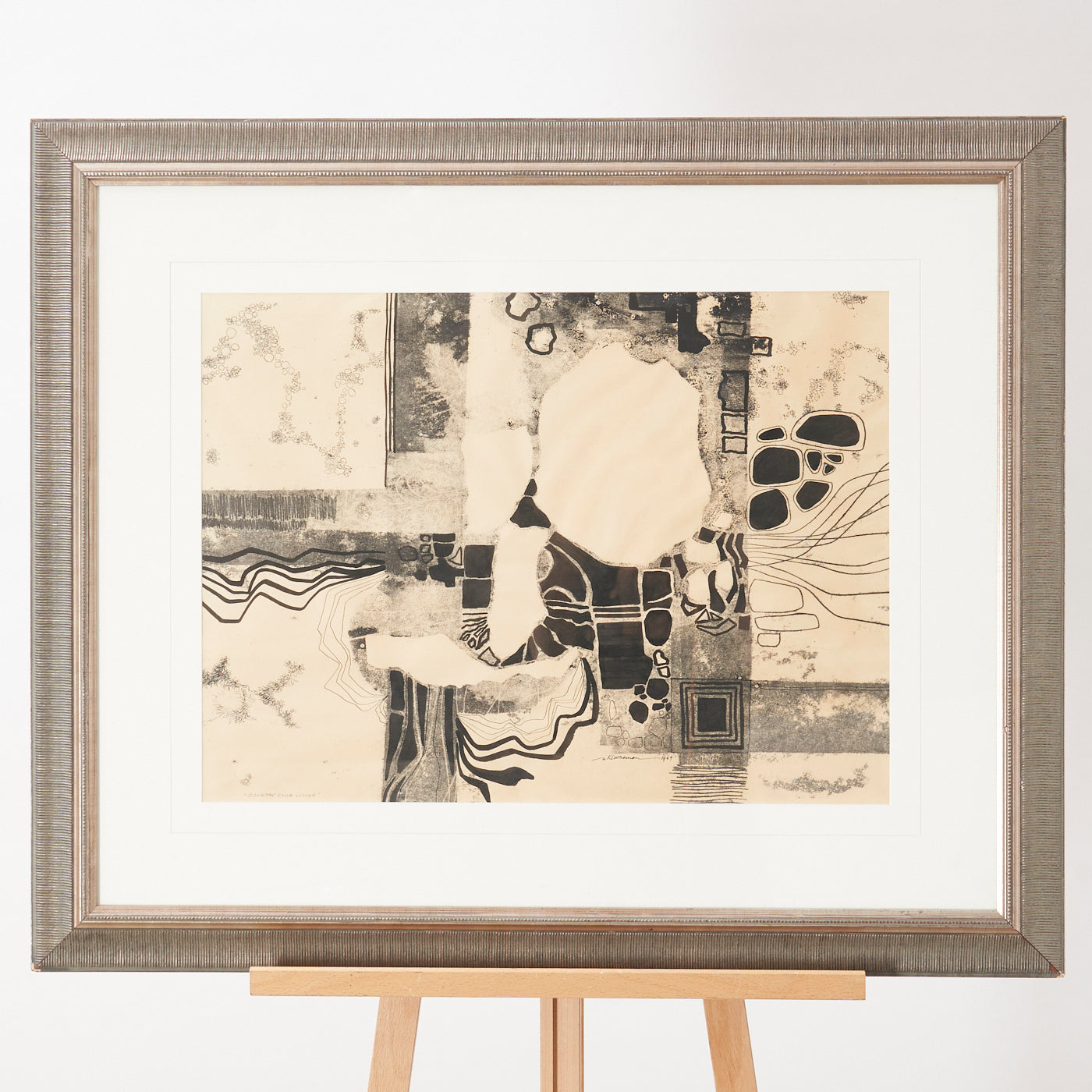 Signed Abstract Artwork