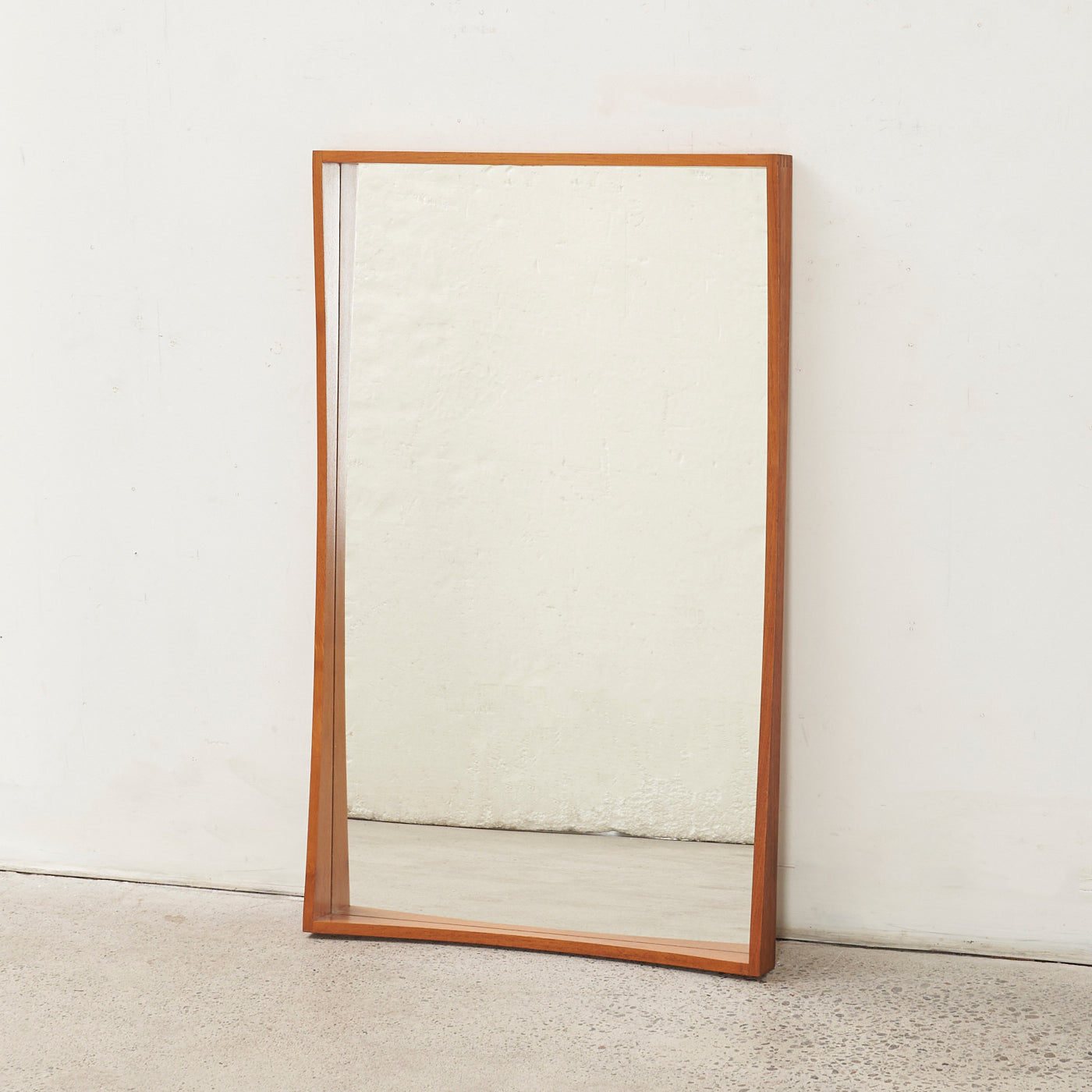 Teak Mirror by Pedersen & Hansen, Denmark