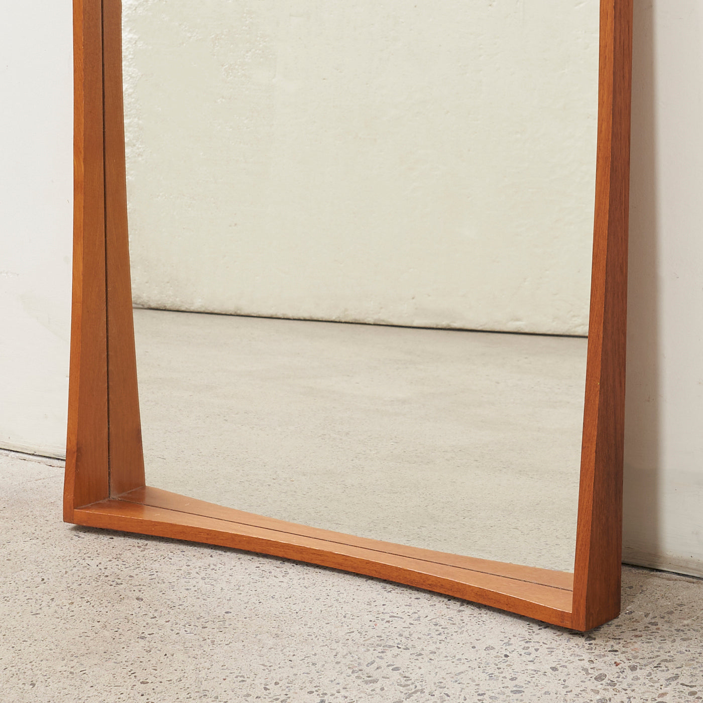 Teak Mirror by Pedersen & Hansen, Denmark