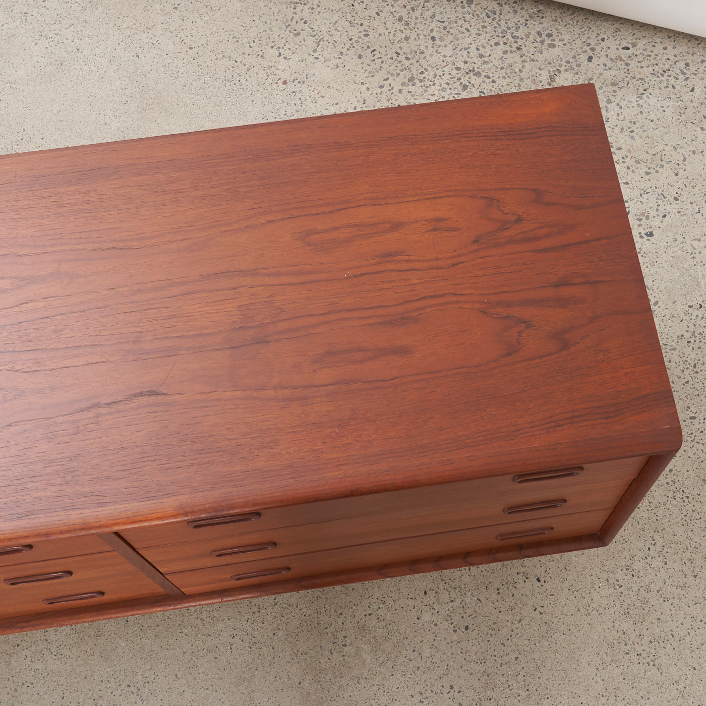 Teak 9 Drawer Dresser