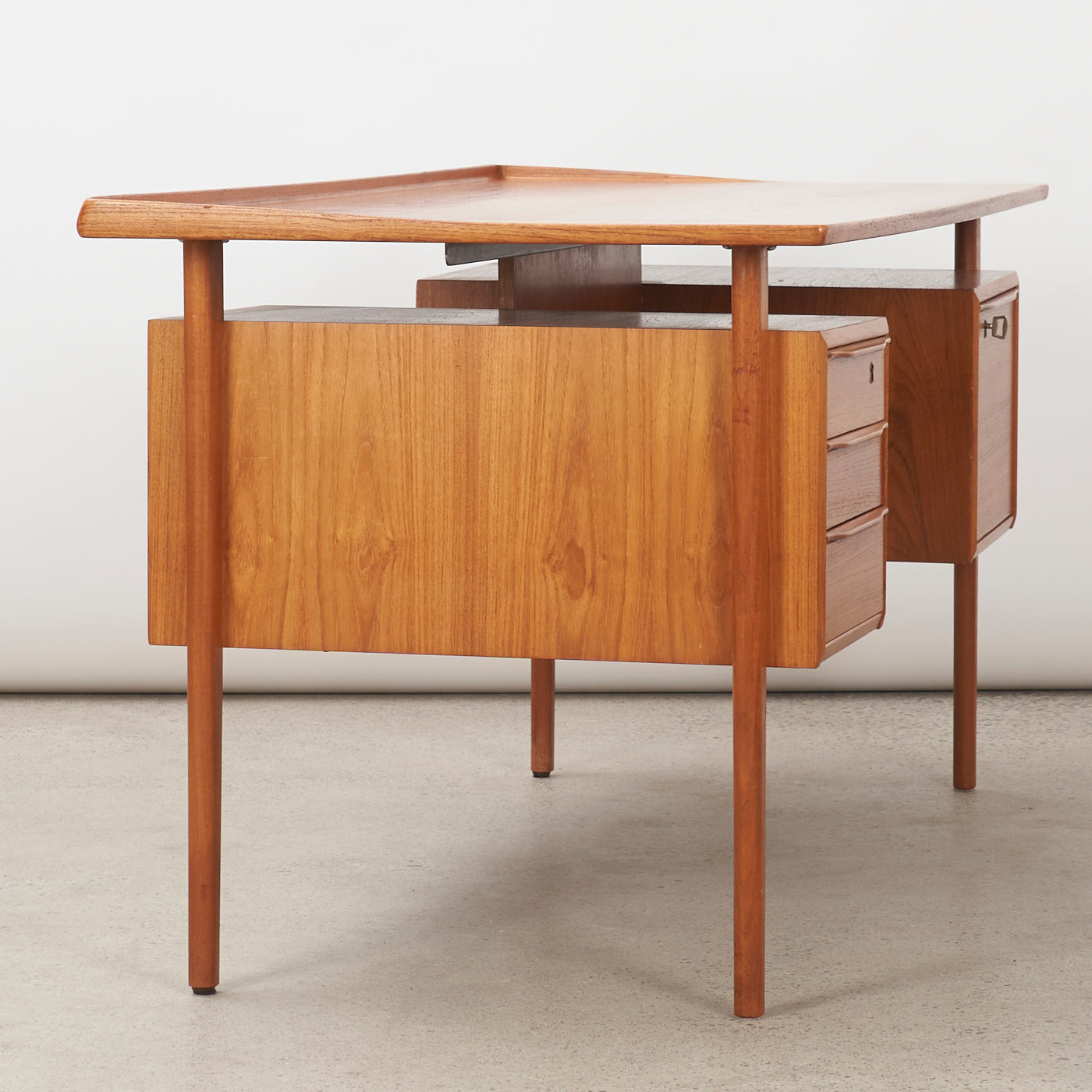 Teak Executive Desk by Peter Løvig Nielsen, Denmark